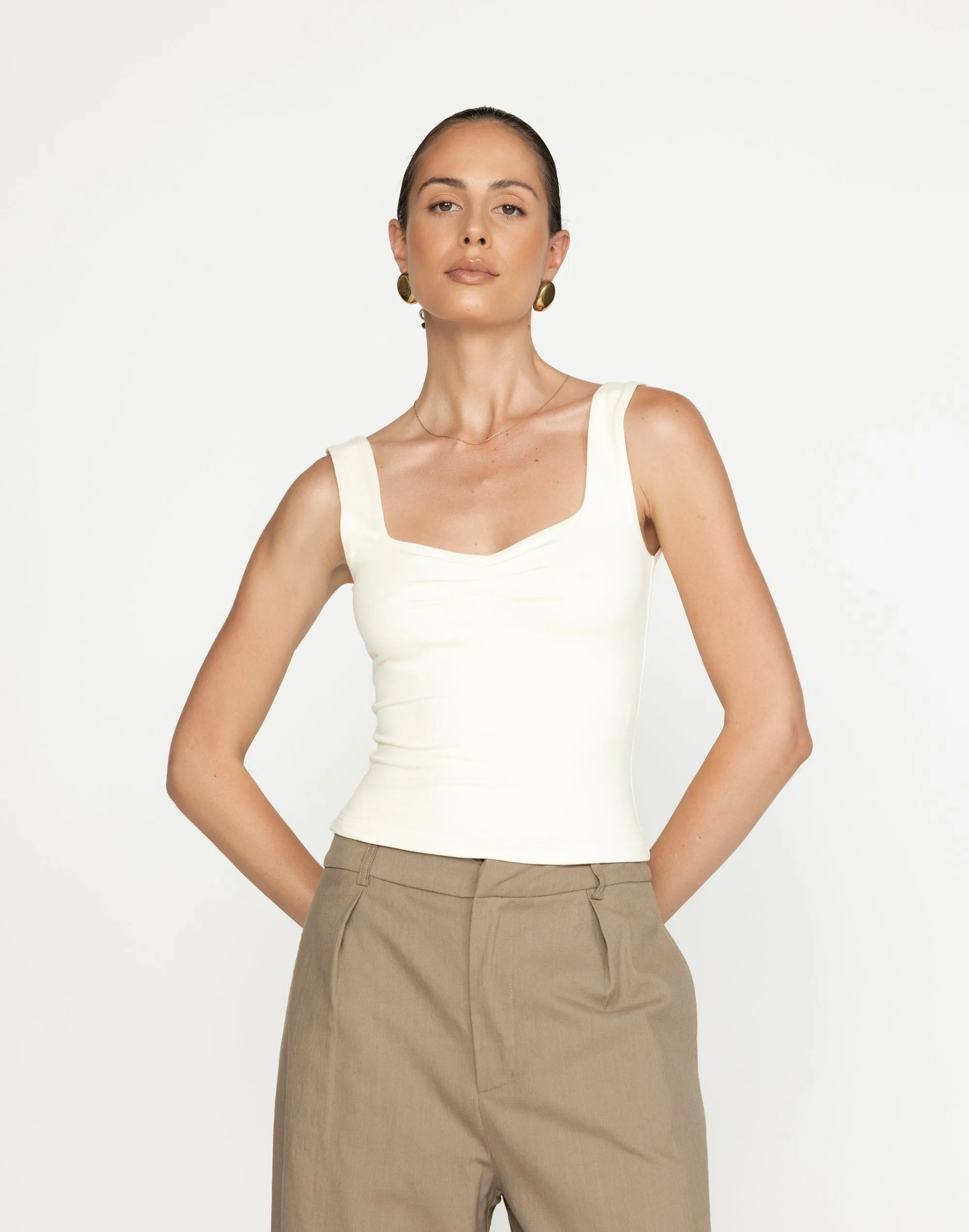 Luella Top (Butter) sold by Charcoal Clothing