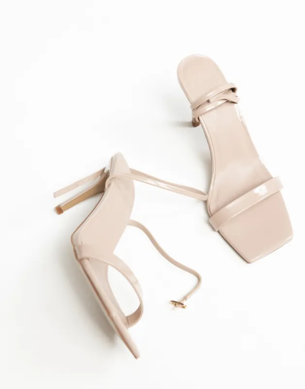 Octans Heels (Latte Patent) - By Billini sold by Charcoal Clothing