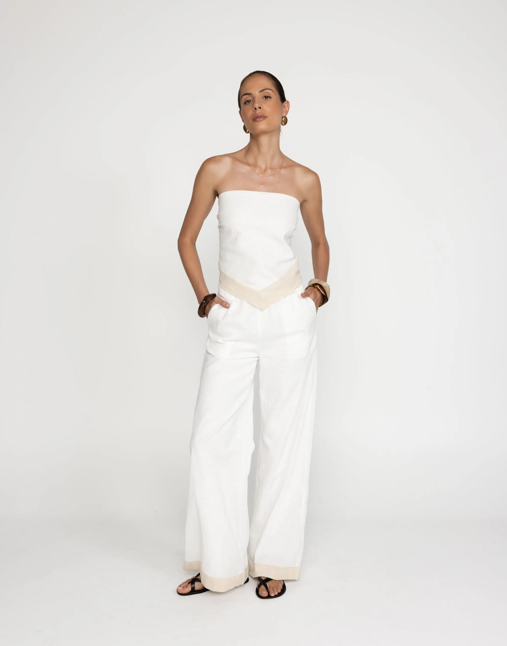 Suzy Top (White) sold by Charcoal Clothing product image thumbnail 2