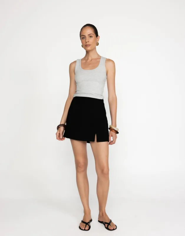 Sandra Mini Skirt (Black) sold by Charcoal Clothing