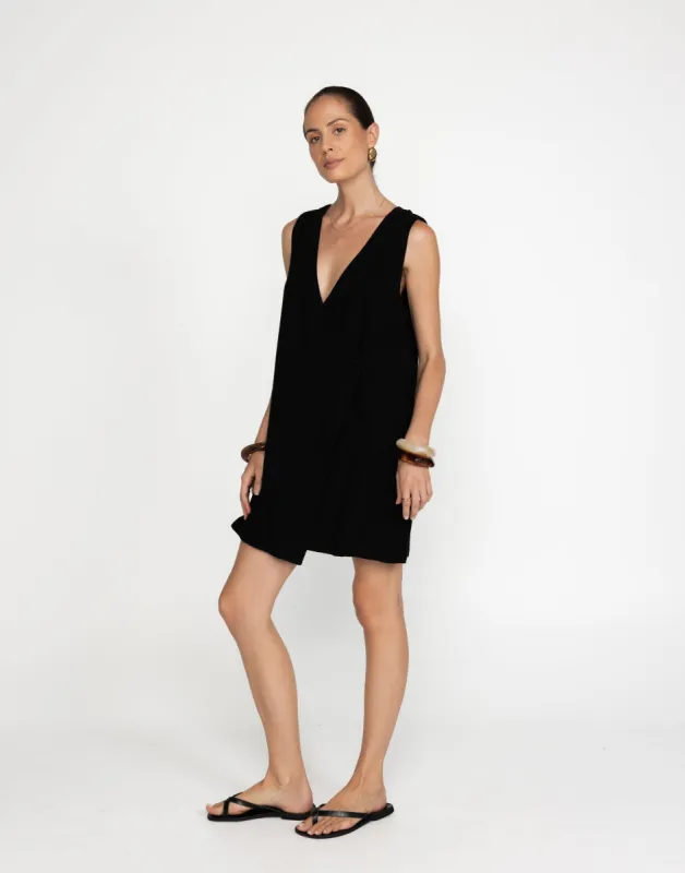 Rhianna Mini Dress (Black) sold by Charcoal Clothing