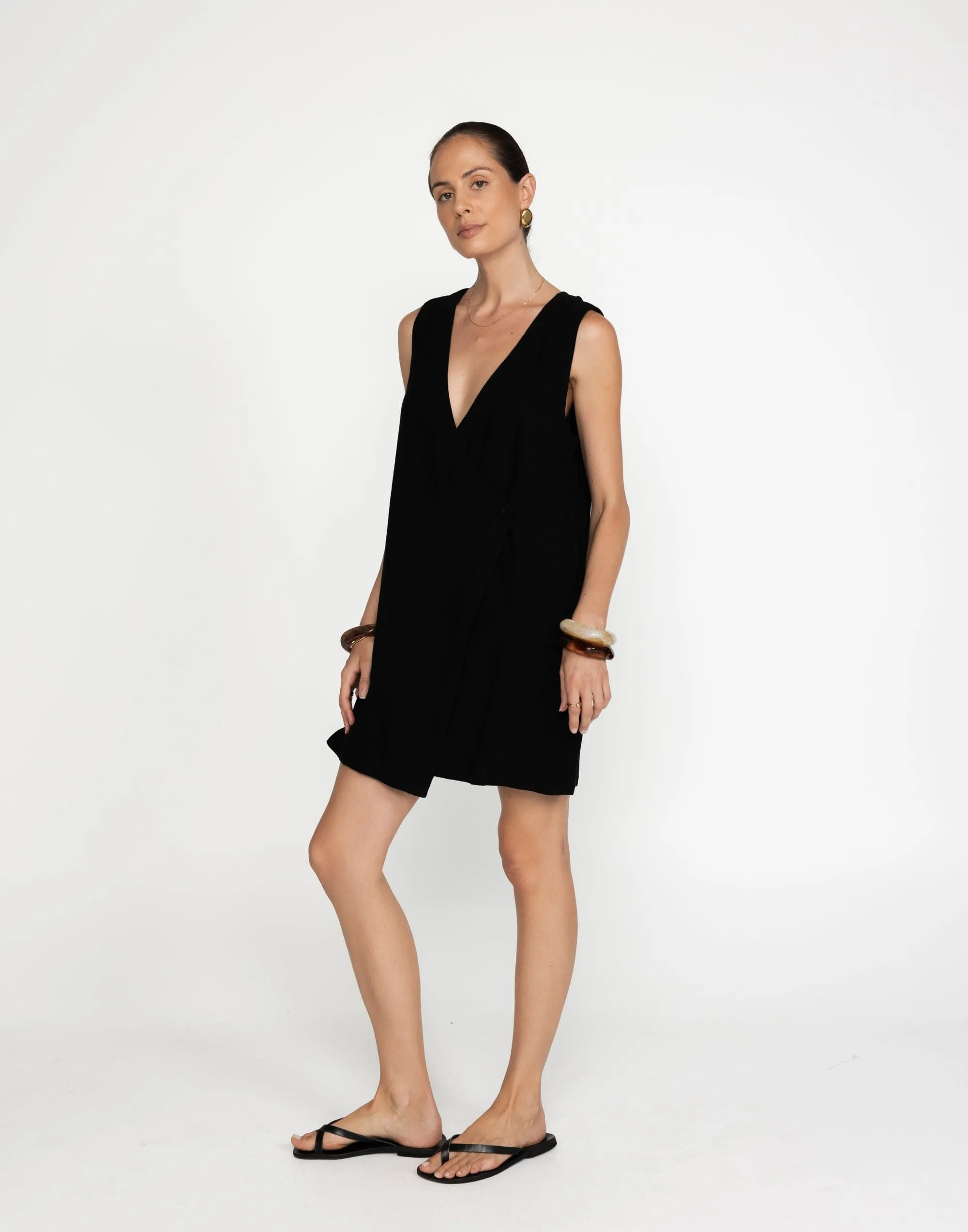 Rhianna Mini Dress (Black) sold by Charcoal Clothing