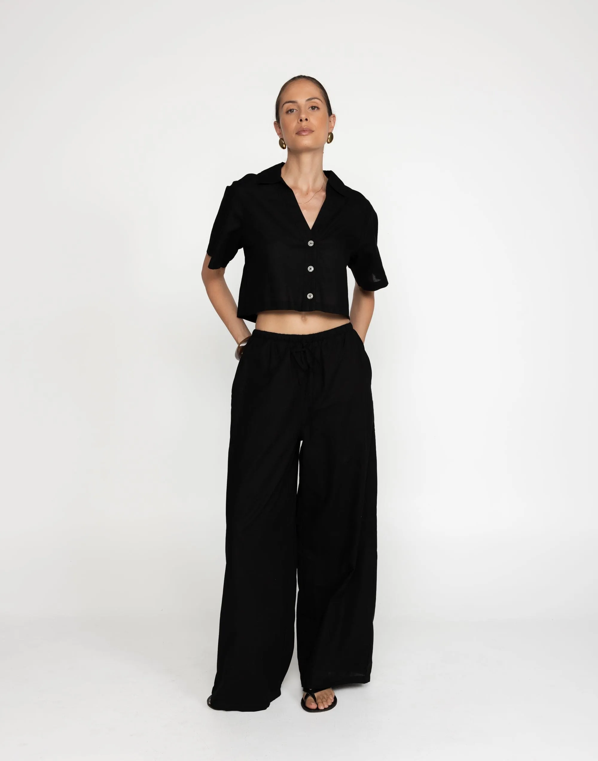 Maria Pants (Black) sold by Charcoal Clothing