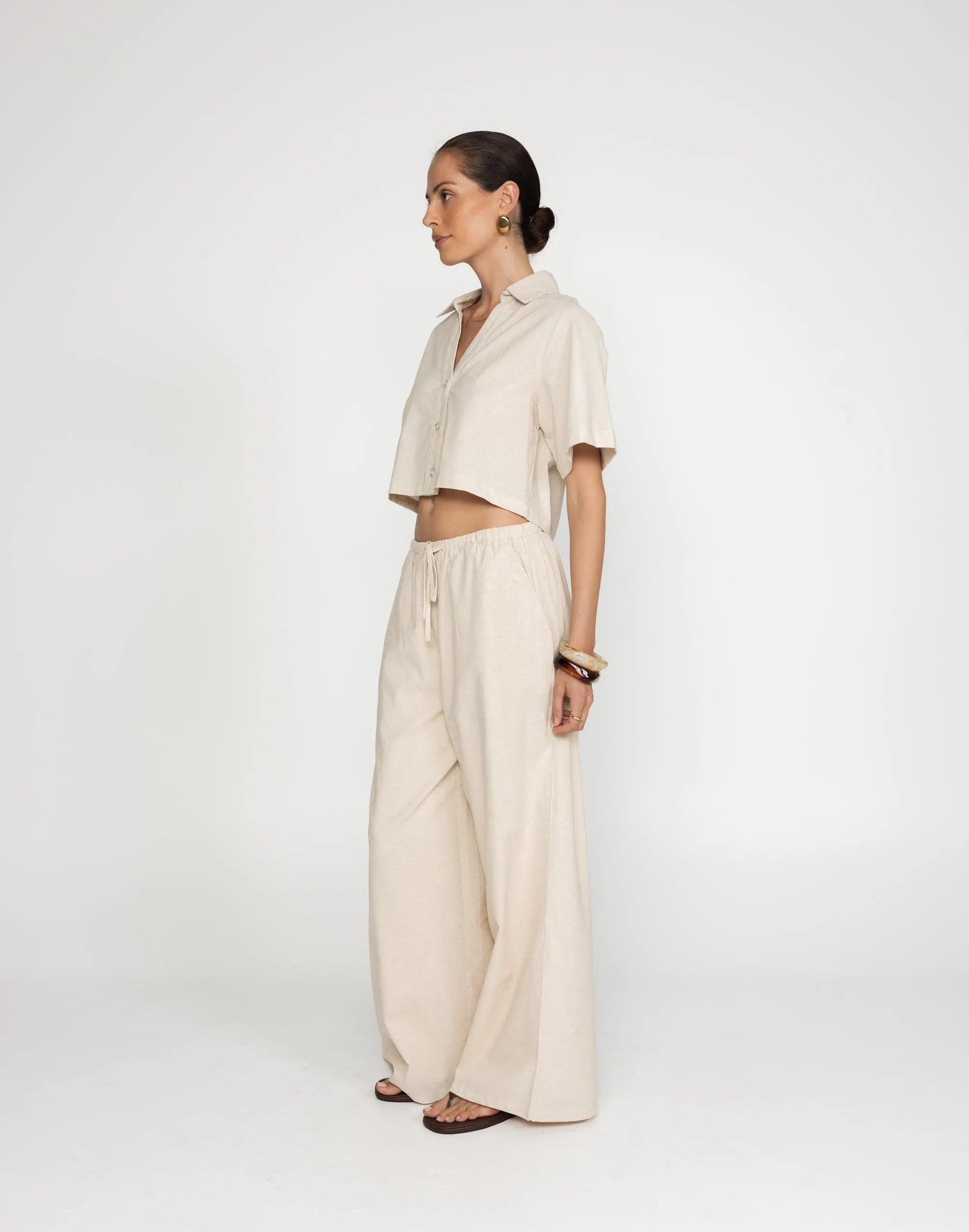 Maria Pants (Oatmeal) sold by Charcoal Clothing product image thumbnail 4