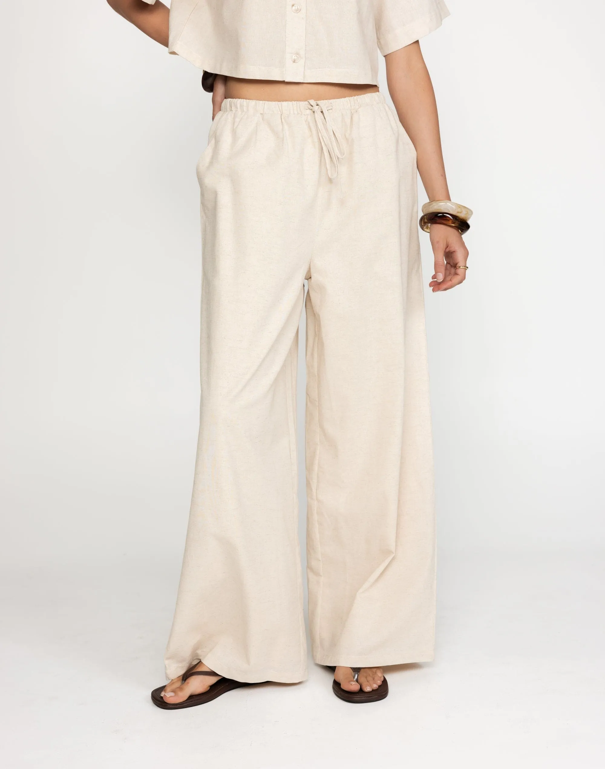 Maria Pants (Oatmeal) sold by Charcoal Clothing product image thumbnail 2