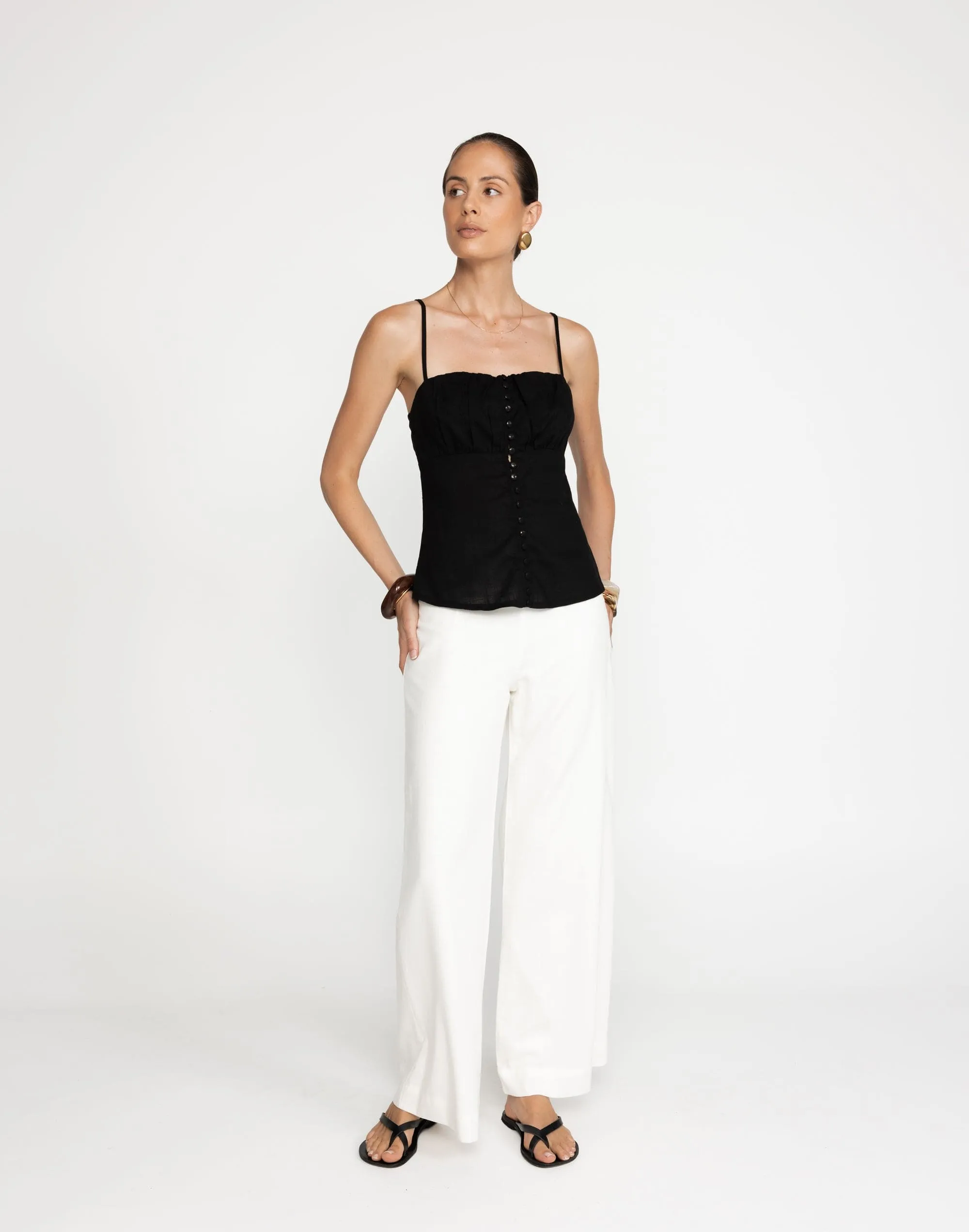 Kylie Pants (White) sold by Charcoal Clothing product image thumbnail 4