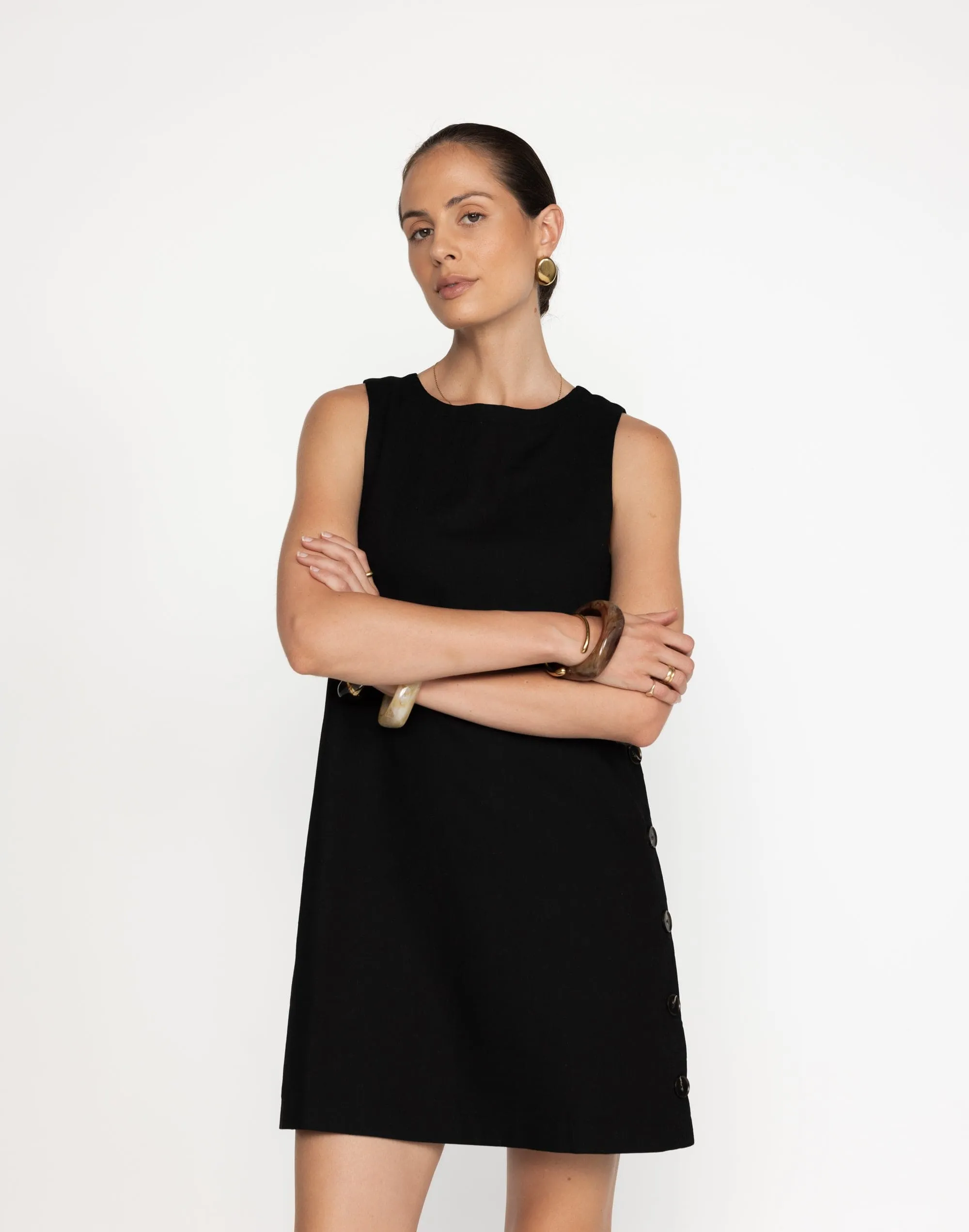 Hanna Mini Dress (Black) sold by Charcoal Clothing product image thumbnail 4