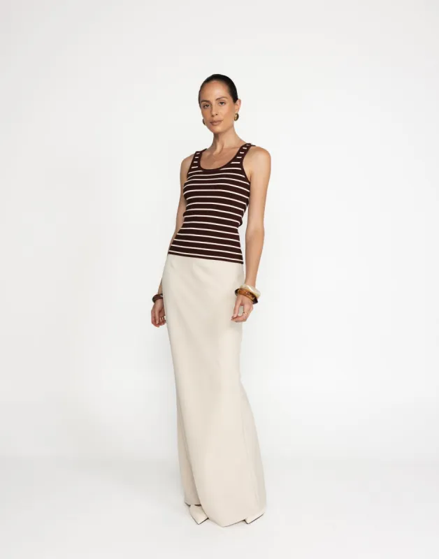 Katy Top (Brown) made by Charcoal Clothing