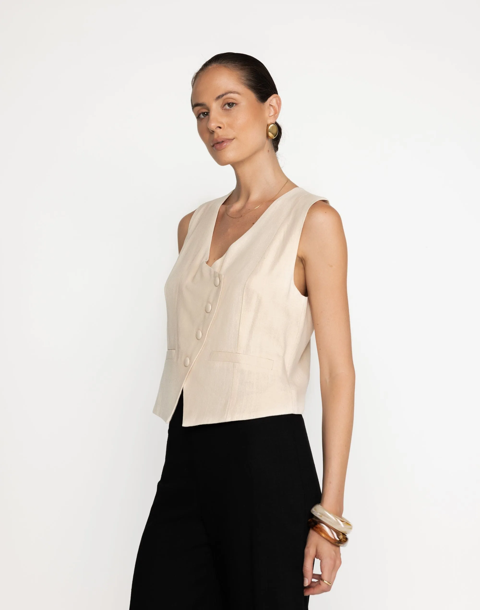 Demi Top (Latte) sold by Charcoal Clothing product image thumbnail 2