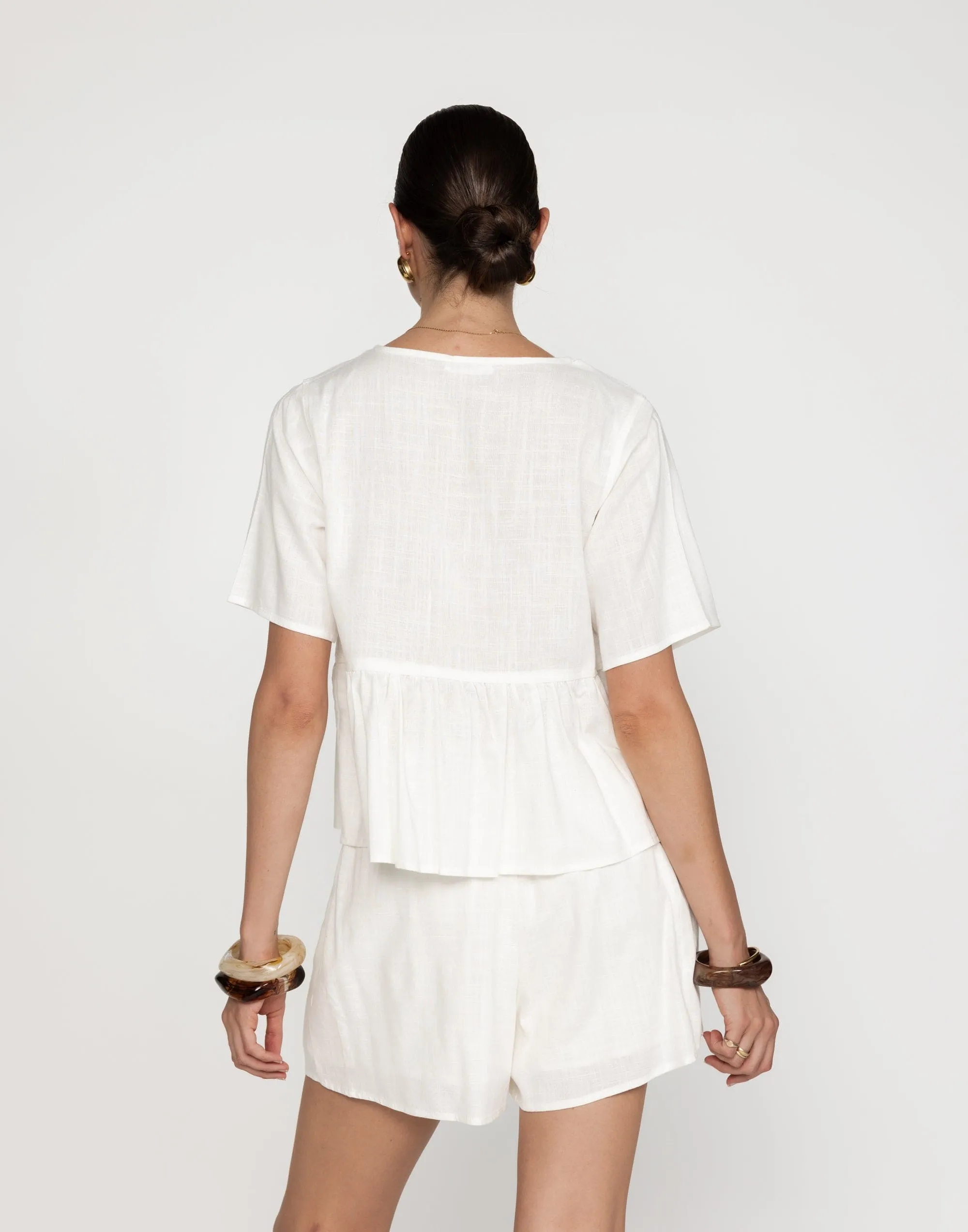 Rachel Top (White) sold by Charcoal Clothing product image thumbnail 3