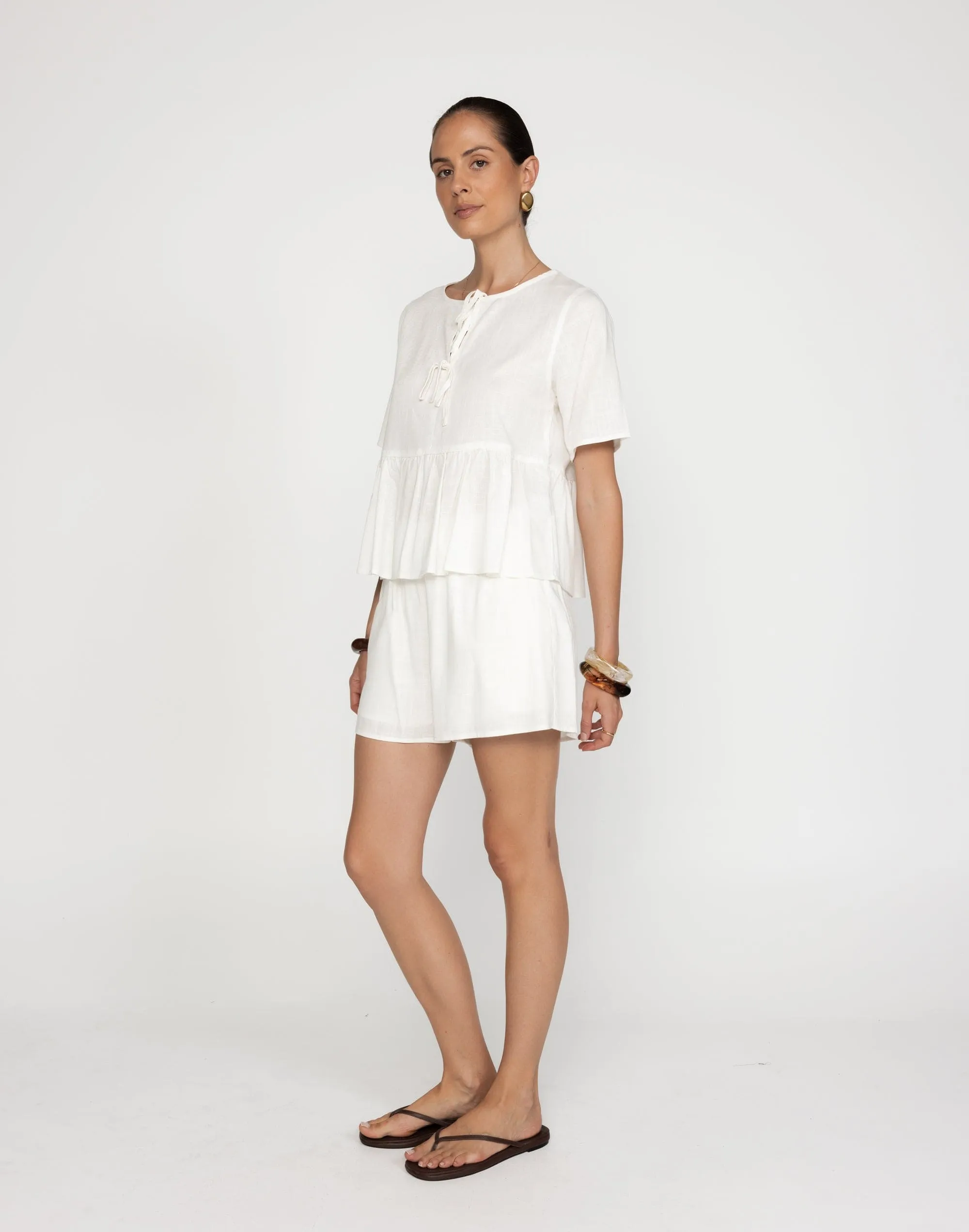 Rachel Top (White) sold by Charcoal Clothing product image thumbnail 5