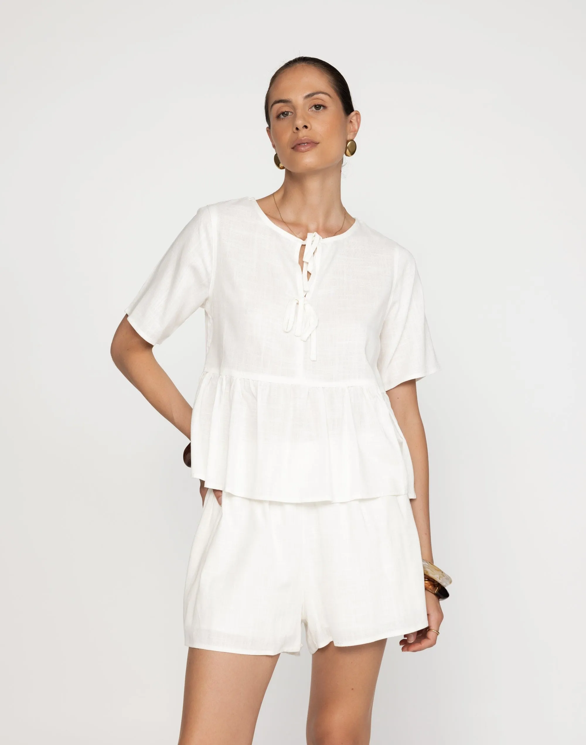Rachel Top (White) sold by Charcoal Clothing product image thumbnail 2