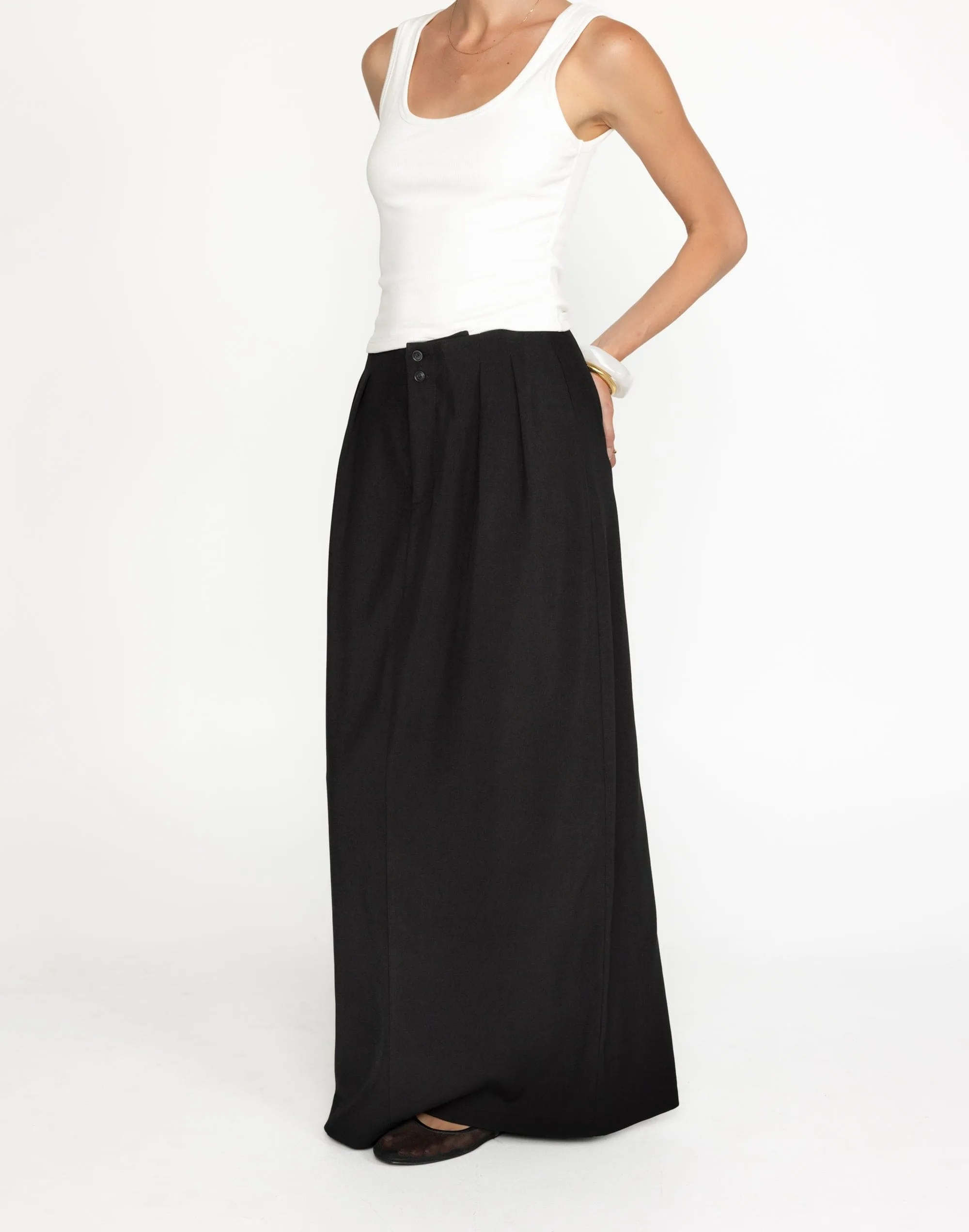 Alden Maxi Skirt (Black) sold by Charcoal Clothing product image thumbnail 2