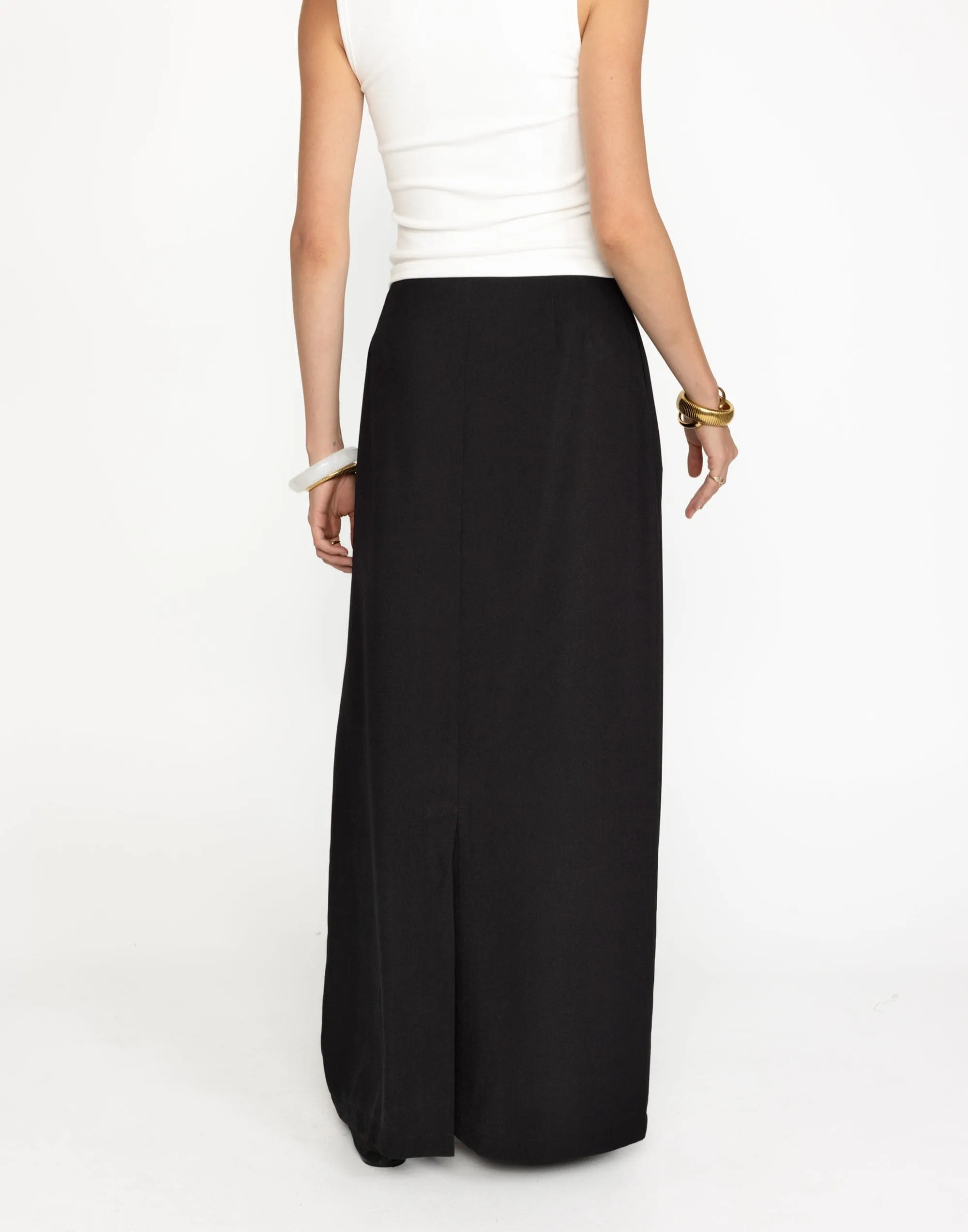 Alden Maxi Skirt (Black) sold by Charcoal Clothing product image thumbnail 3