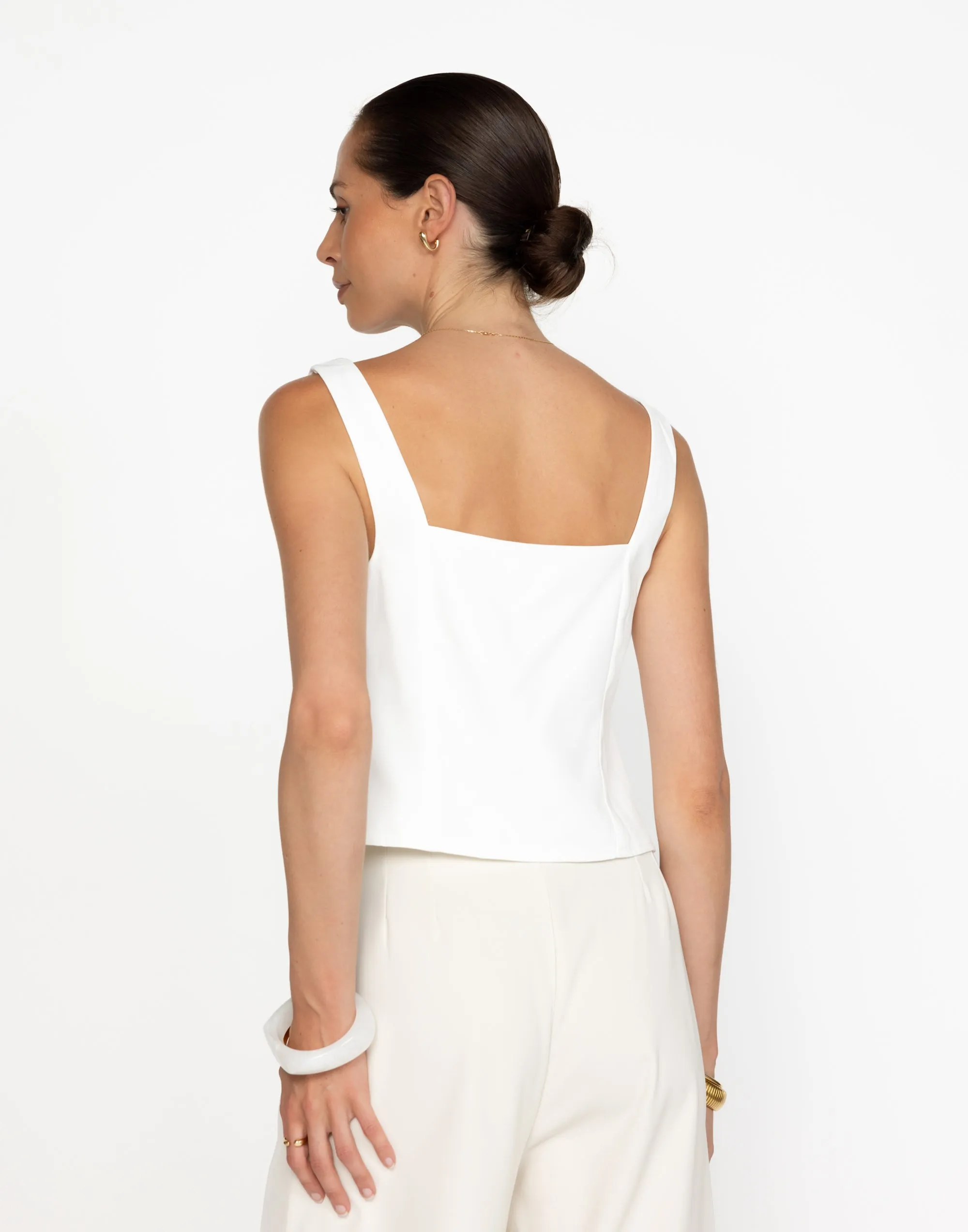 Nicole Top (White) sold by Charcoal Clothing product image thumbnail 4