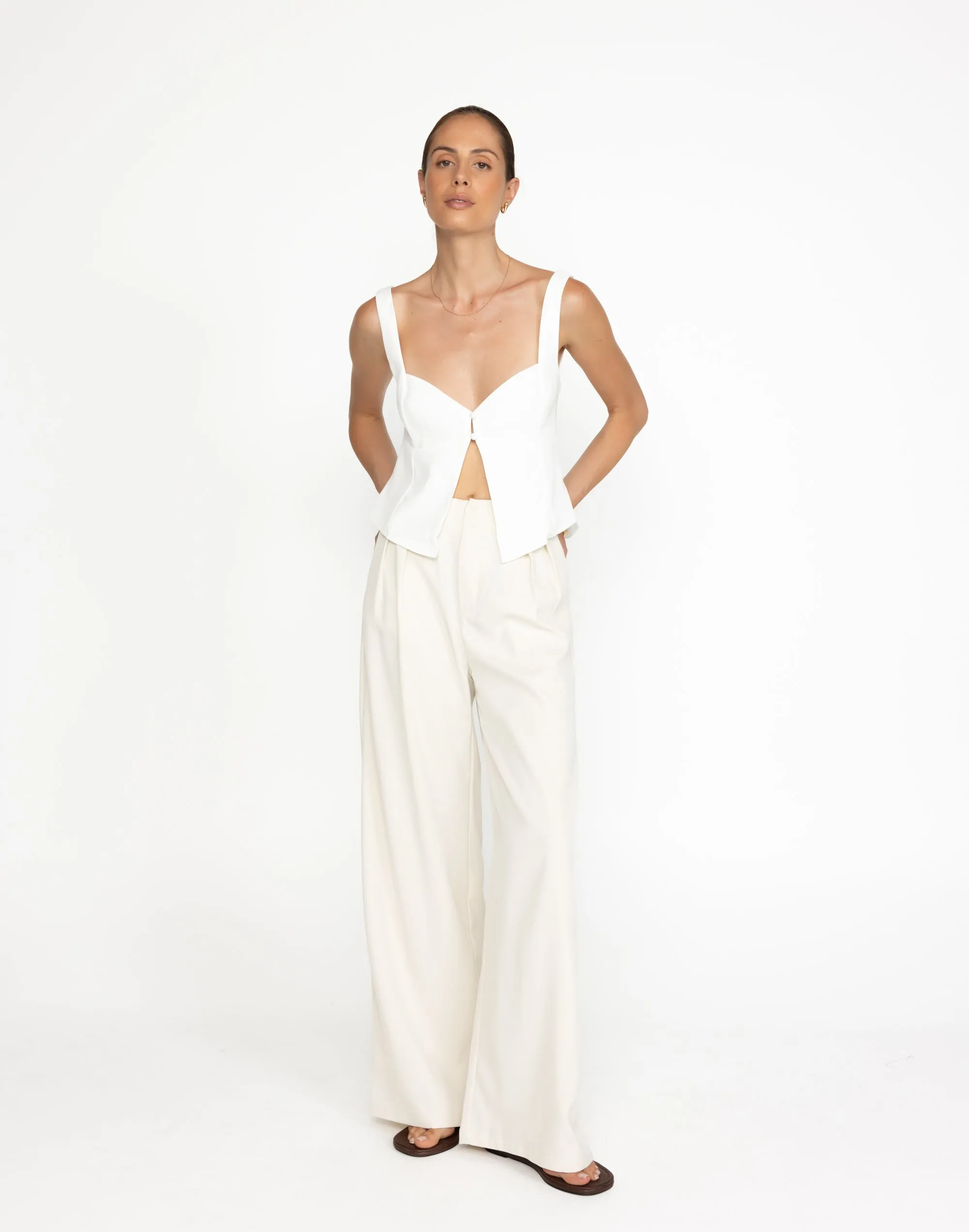 Nicole Top (White) sold by Charcoal Clothing product image thumbnail 2