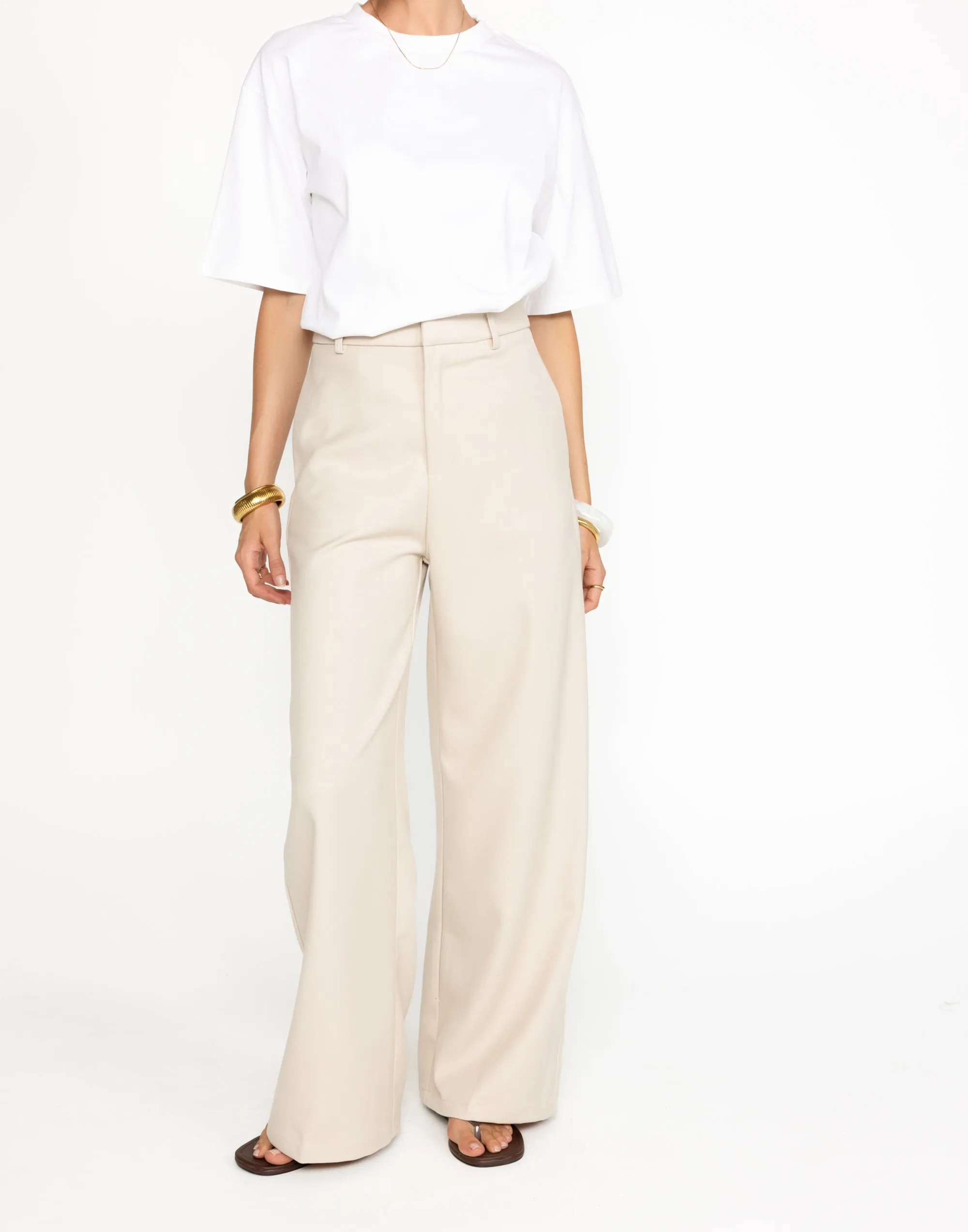 Rita Pants (Latte) sold by Charcoal Clothing product image thumbnail 3
