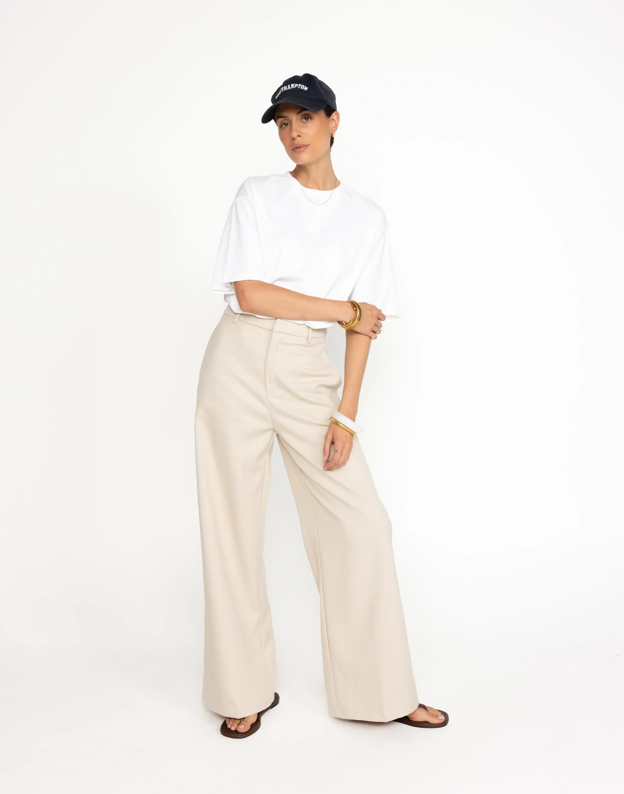 Rita Pants (Latte) sold by Charcoal Clothing product image thumbnail 4