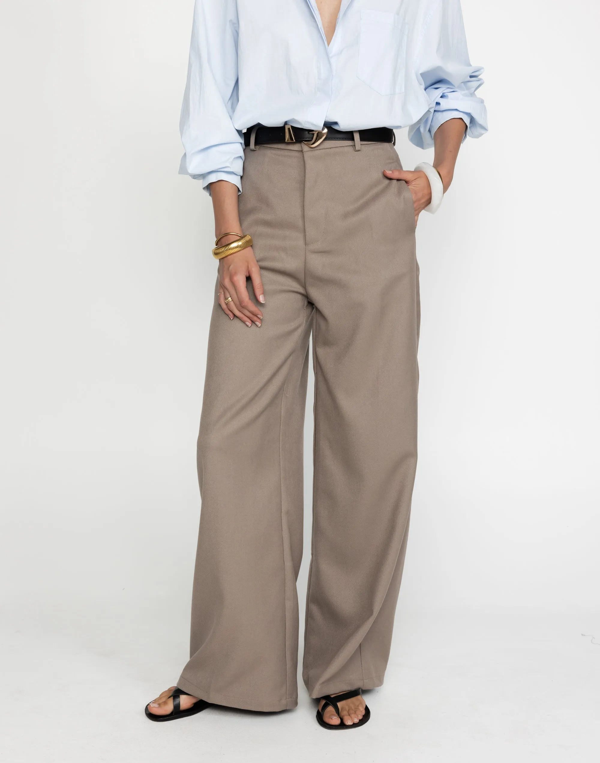 Rita Pants (Stone) sold by Charcoal Clothing product image thumbnail 2