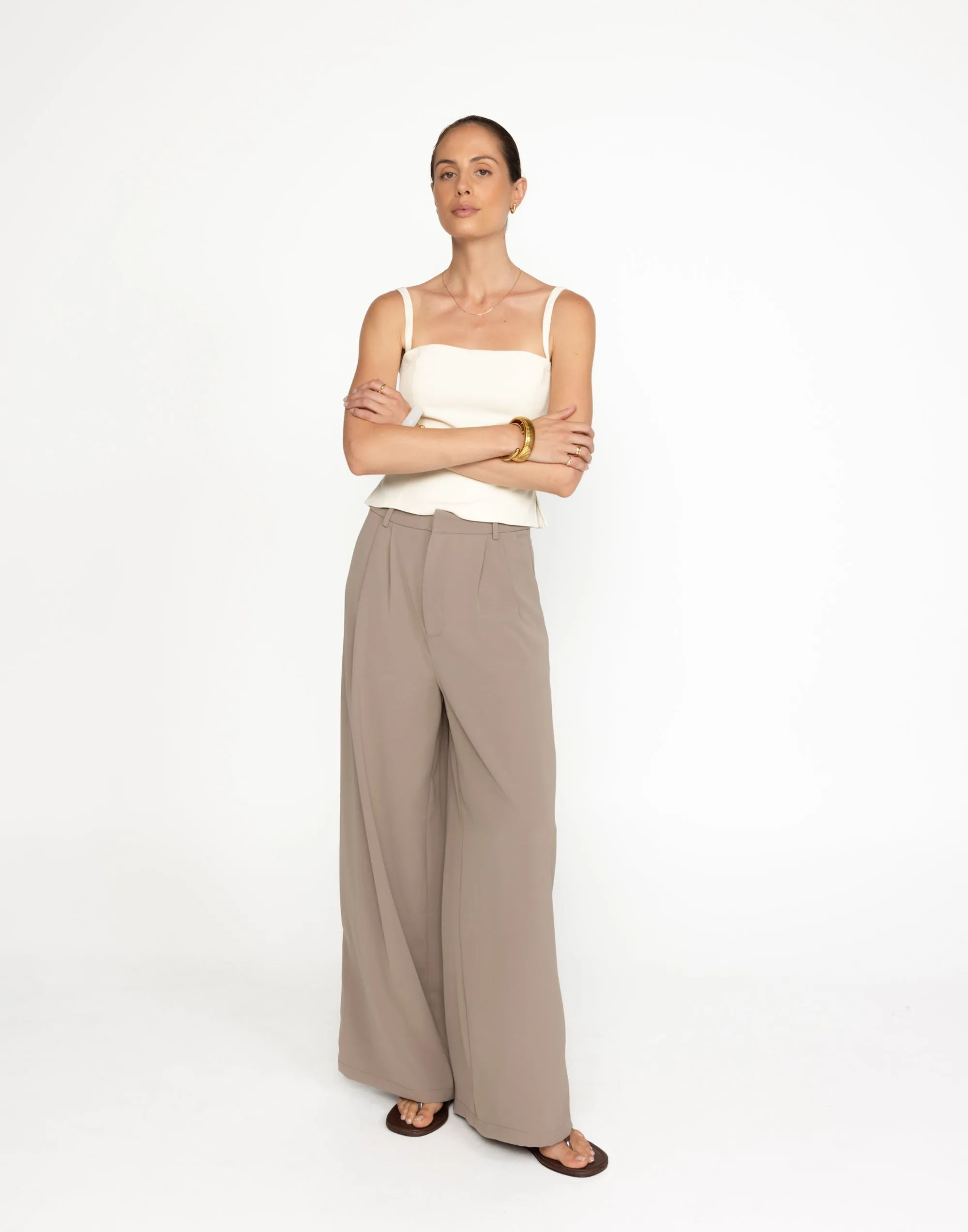 Chicago Pants (Mushroom) - Petite sold by Charcoal Clothing product image thumbnail 5
