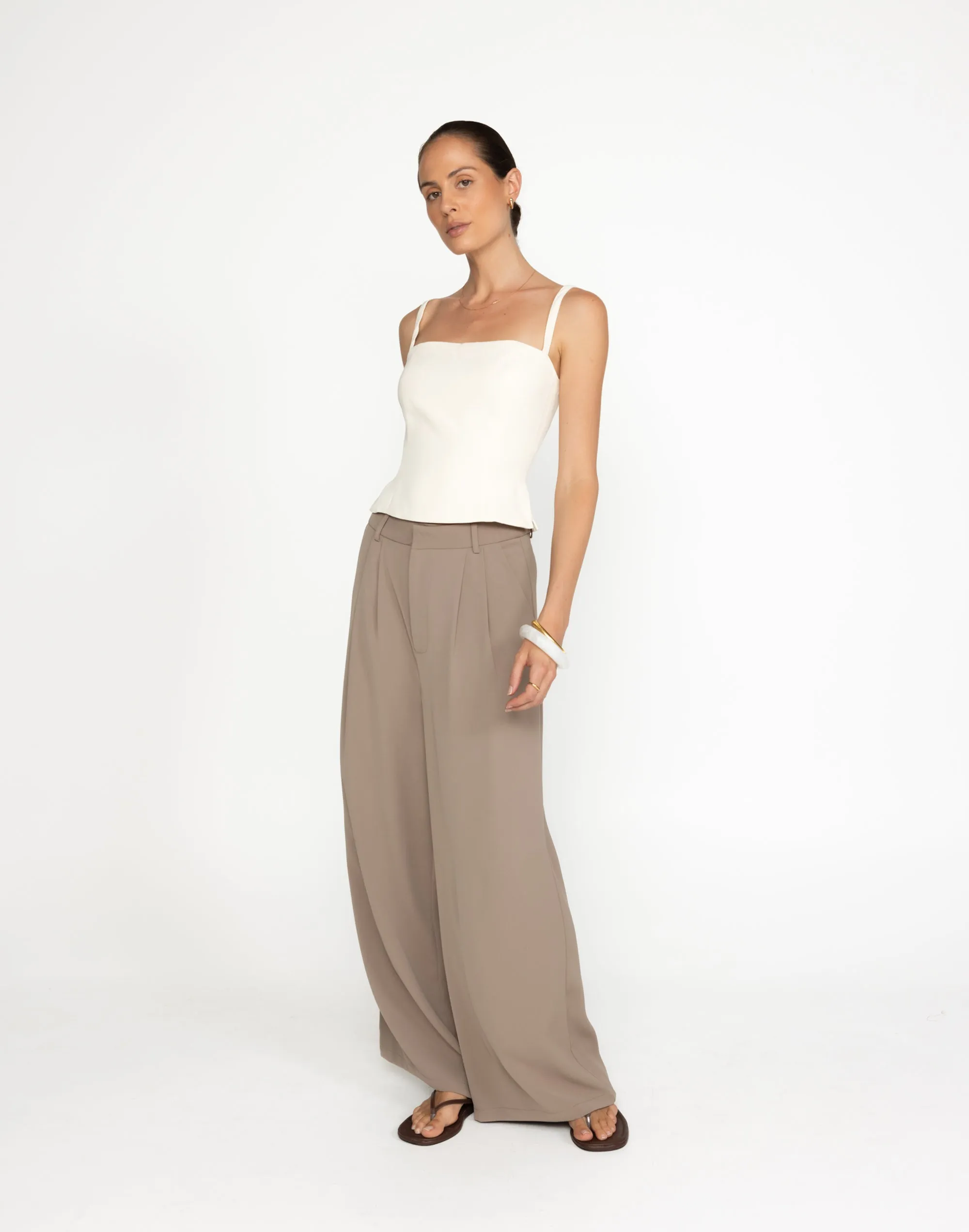 Chicago Pants (Mushroom) - Petite sold by Charcoal Clothing product image thumbnail 4