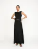 Aleah Maxi Skirt (Black) sold by Charcoal Clothing