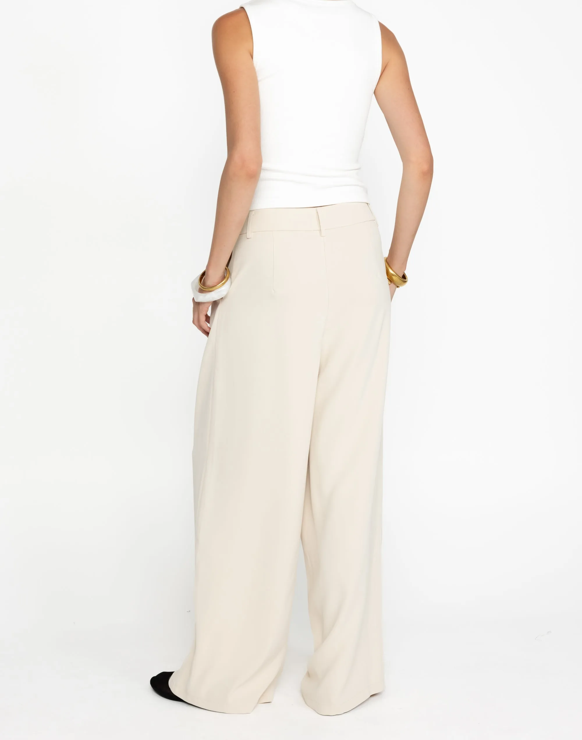 Chicago Pants (Oat) - Petite sold by Charcoal Clothing product image thumbnail 3