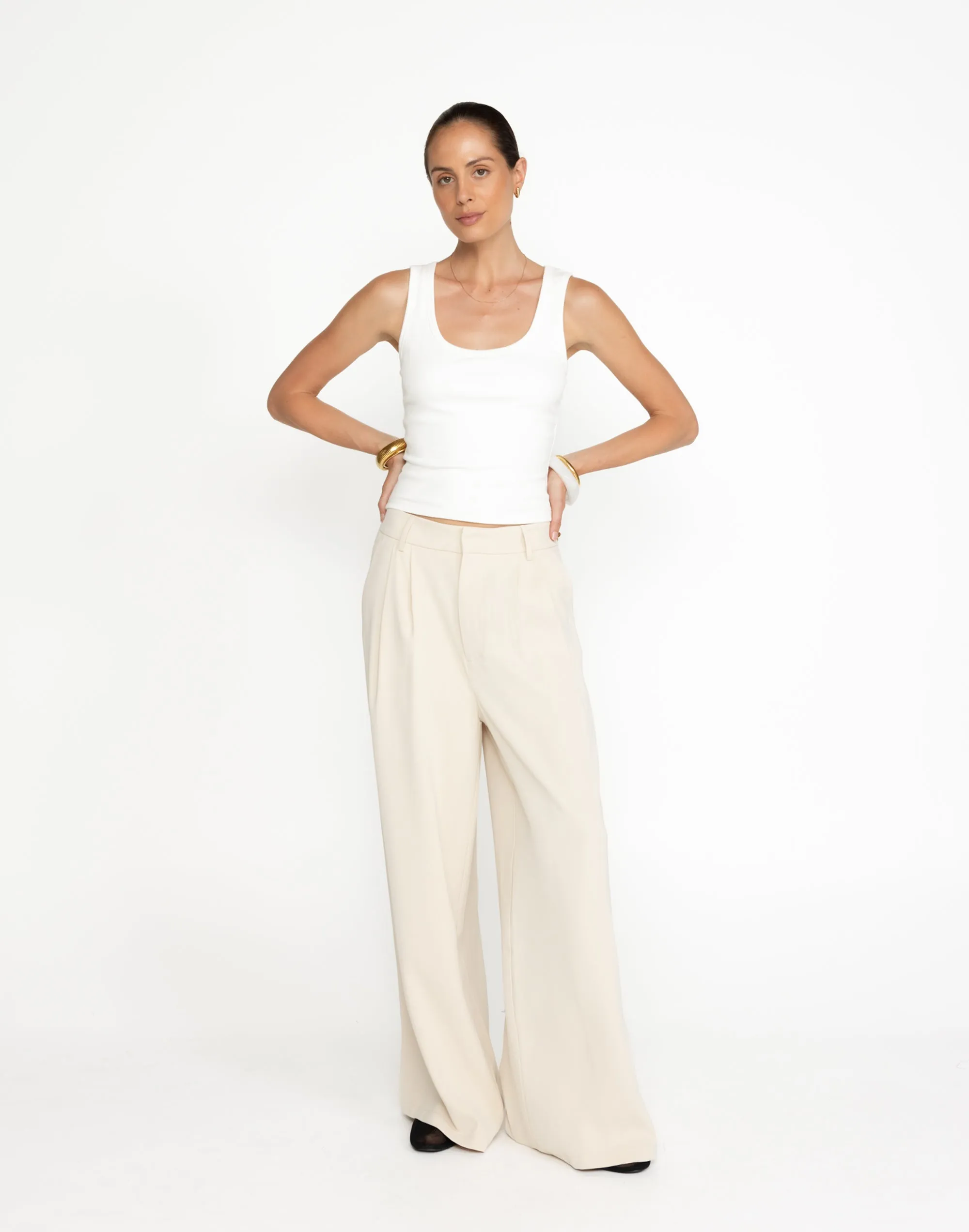 Chicago Pants (Oat) - Petite sold by Charcoal Clothing product image thumbnail 4