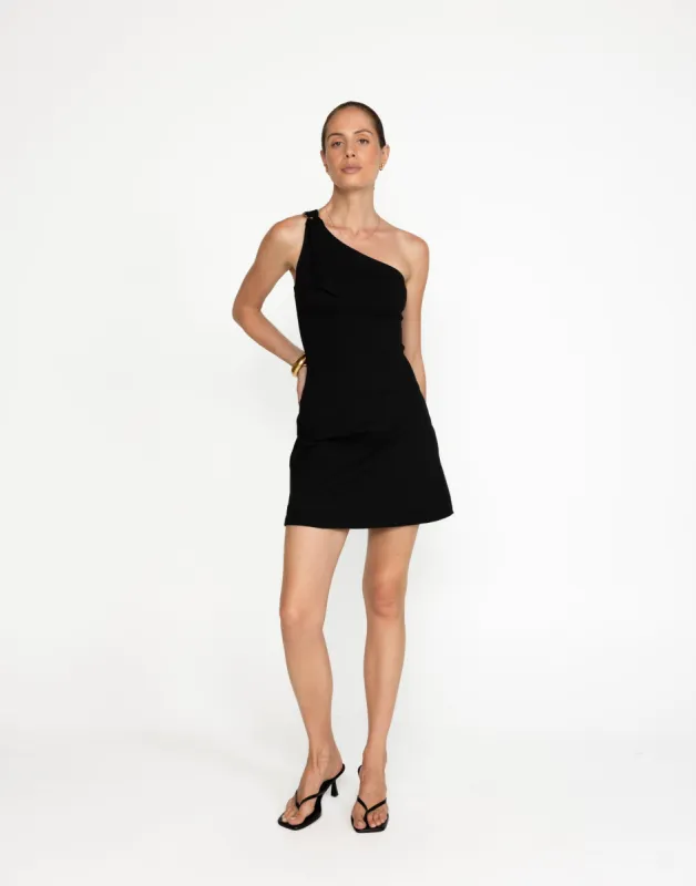 Zuelia Mini Dress (Black) sold by Charcoal Clothing