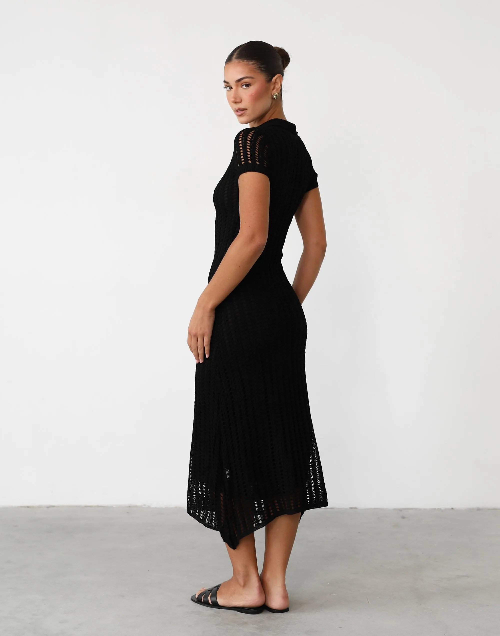 Hennie Midi Dress (Black) sold by Charcoal Clothing product image thumbnail 4