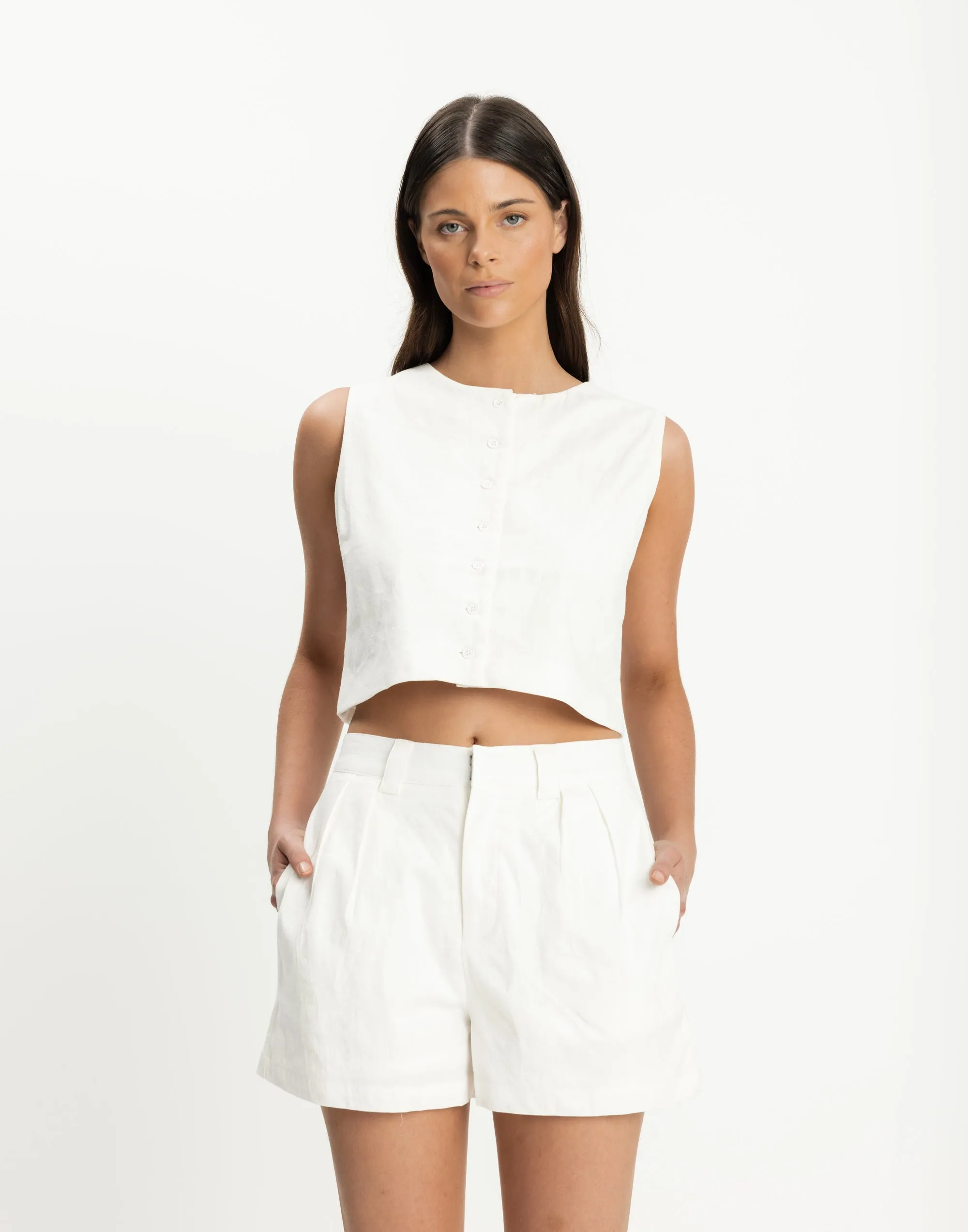 Vacation Top (White) sold by Charcoal Clothing product image thumbnail 2