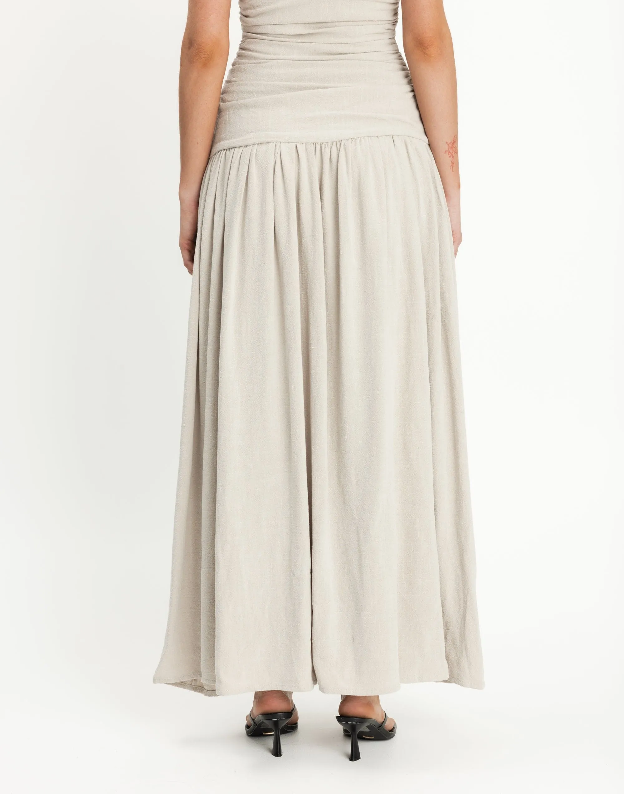 Reese Maxi Dress (Latte) sold by Charcoal Clothing product image thumbnail 2