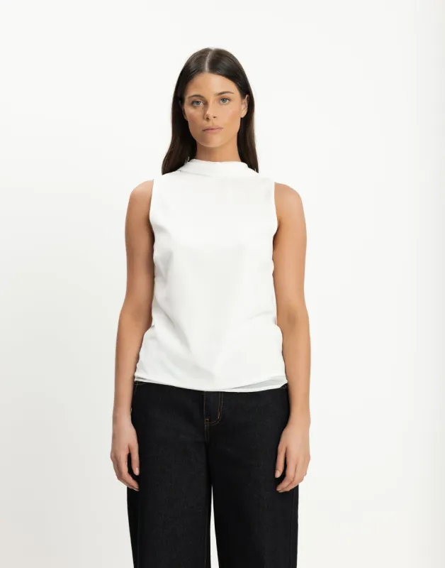 Nikolai Top (White) sold by Charcoal Clothing