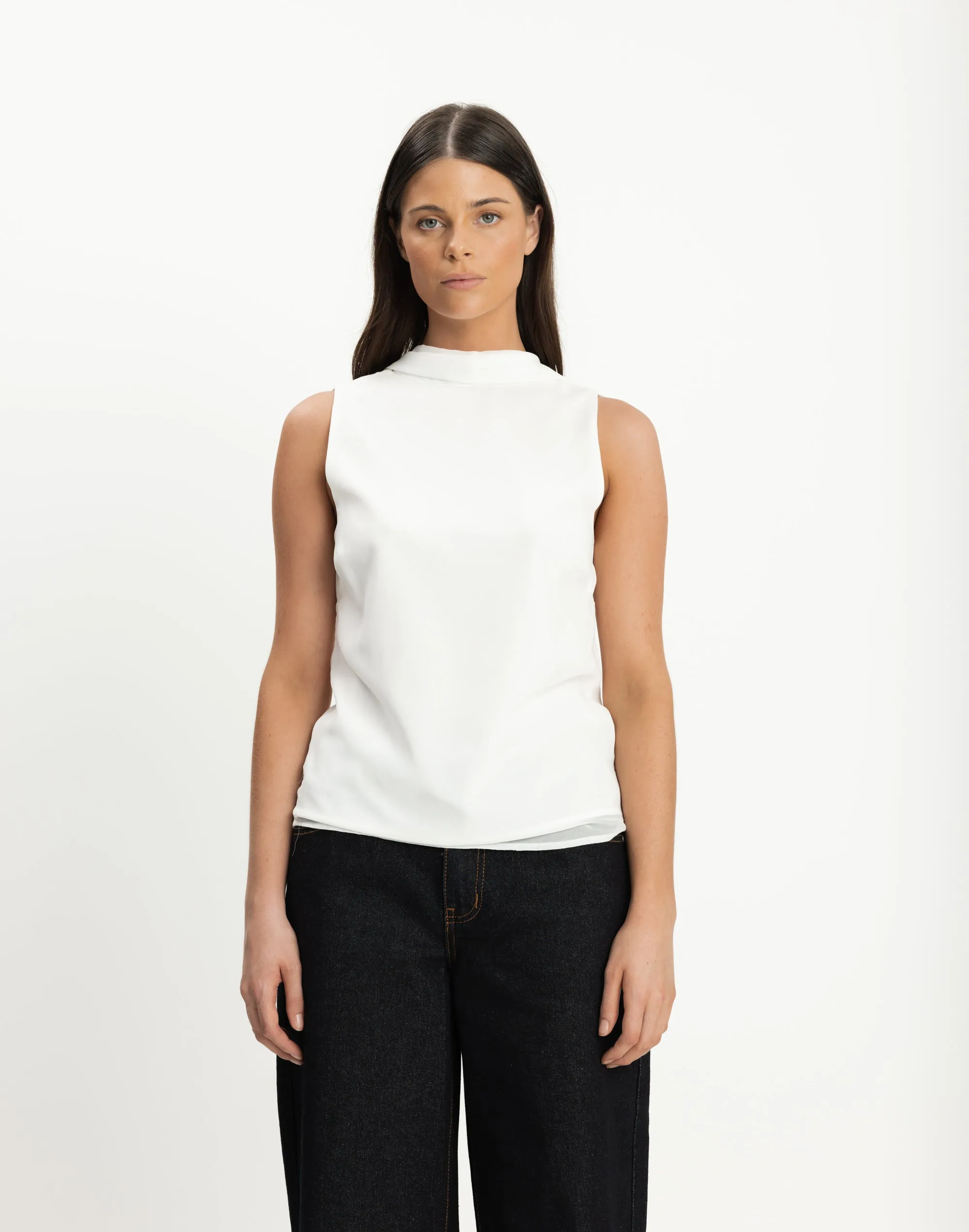 Nikolai Top (White) sold by Charcoal Clothing
