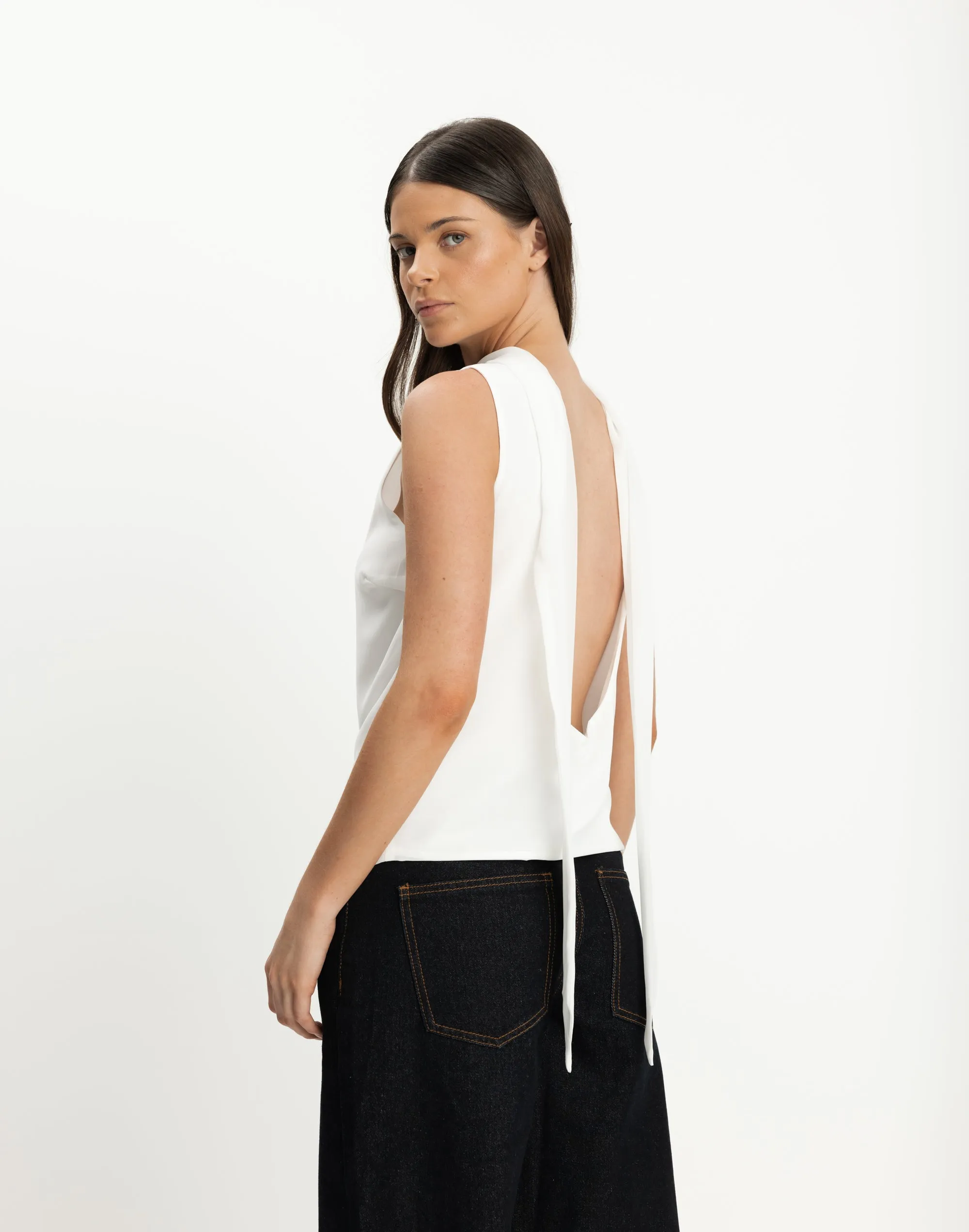 Nikolai Top (White) sold by Charcoal Clothing product image thumbnail 4