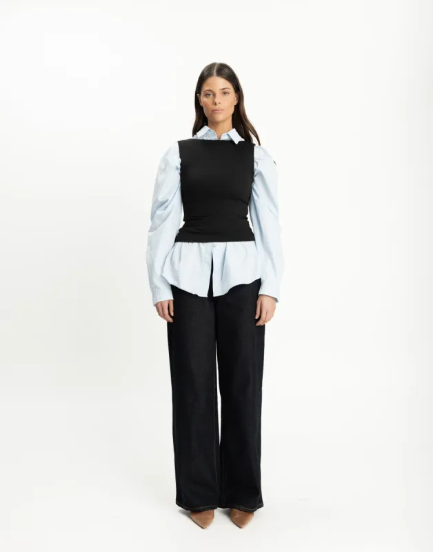 Heatwave Top (Black) sold by Charcoal Clothing