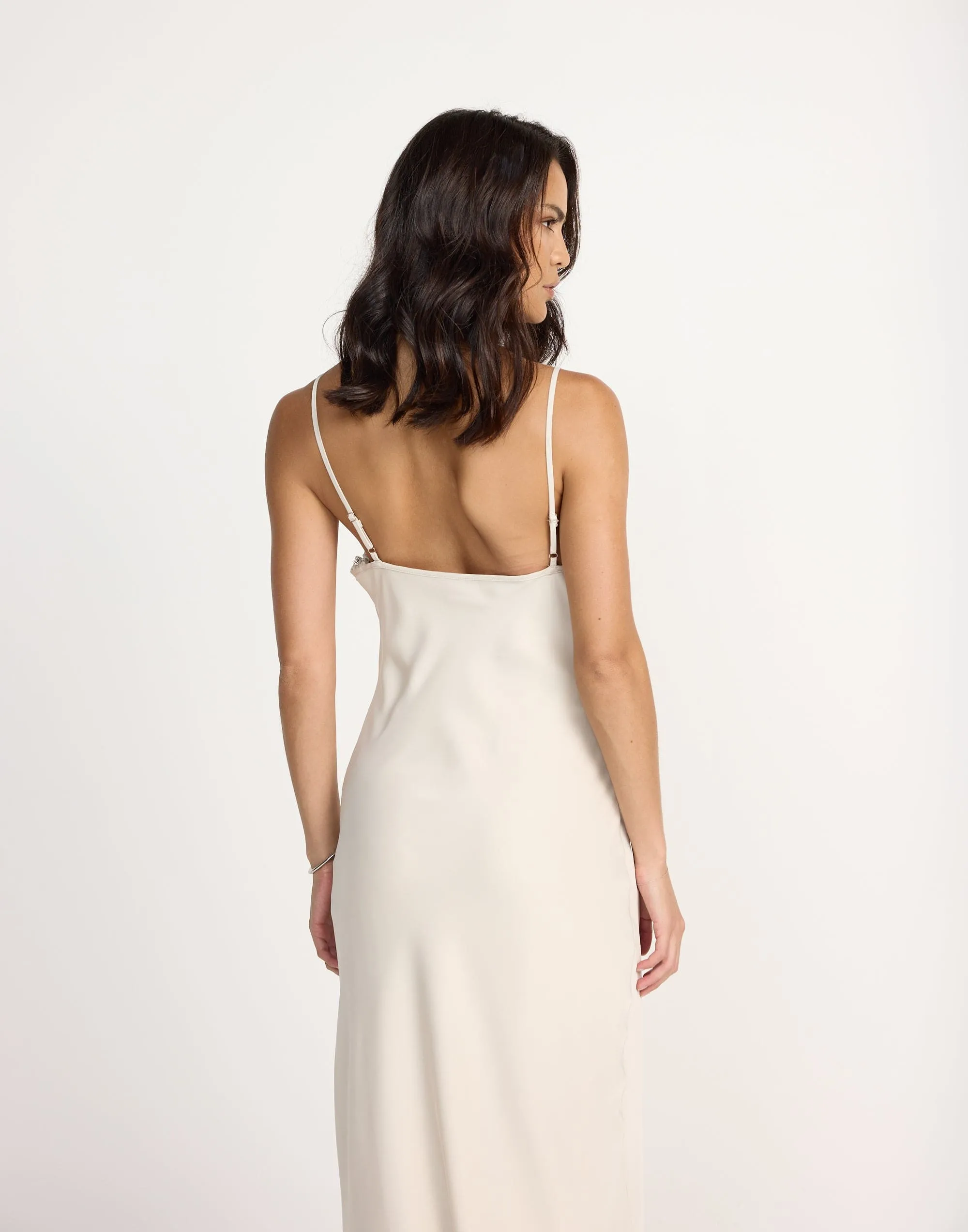 Fated Maxi Dress (Oat) sold by Charcoal Clothing product image thumbnail 3