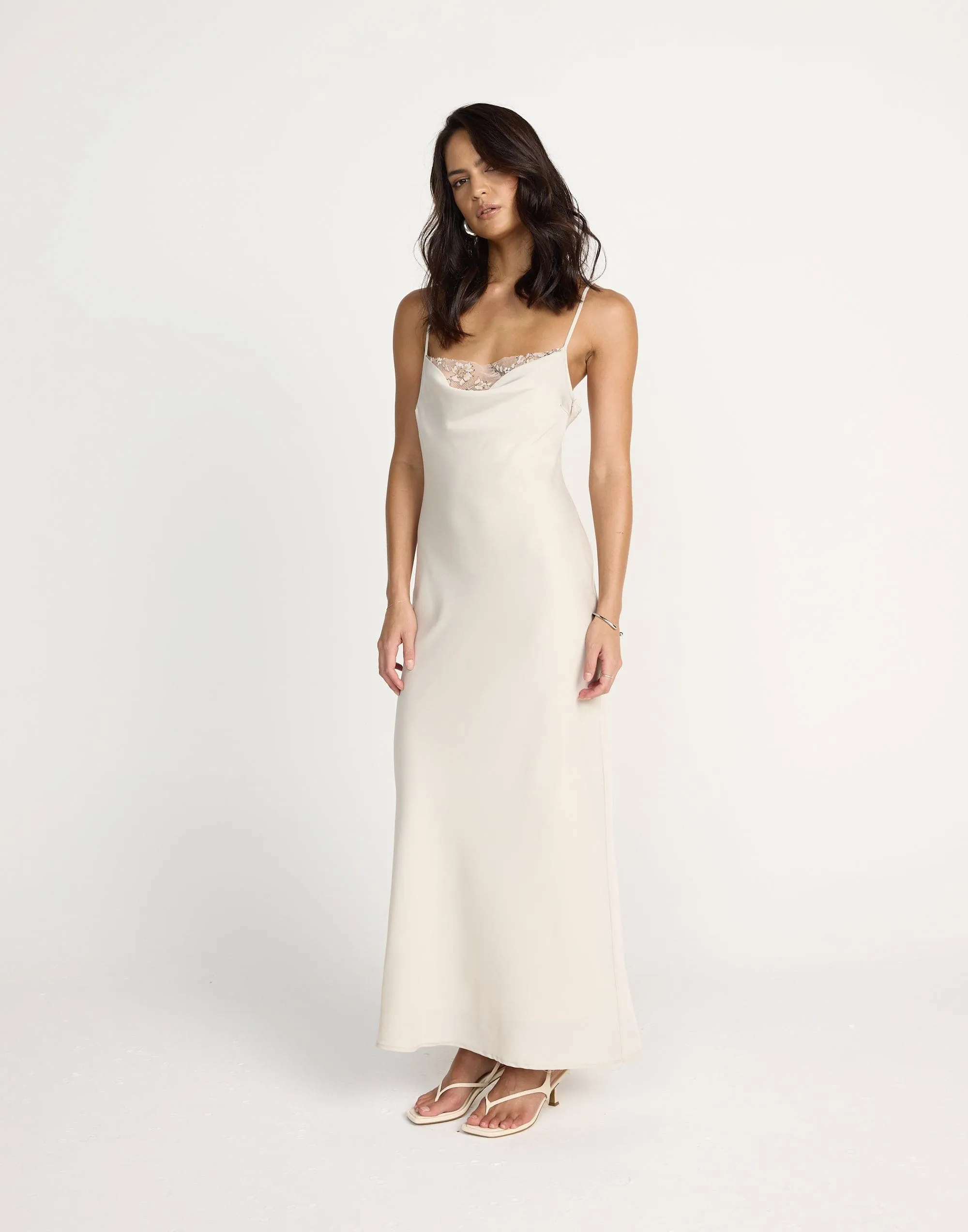 Fated Maxi Dress (Oat) sold by Charcoal Clothing product image thumbnail 4