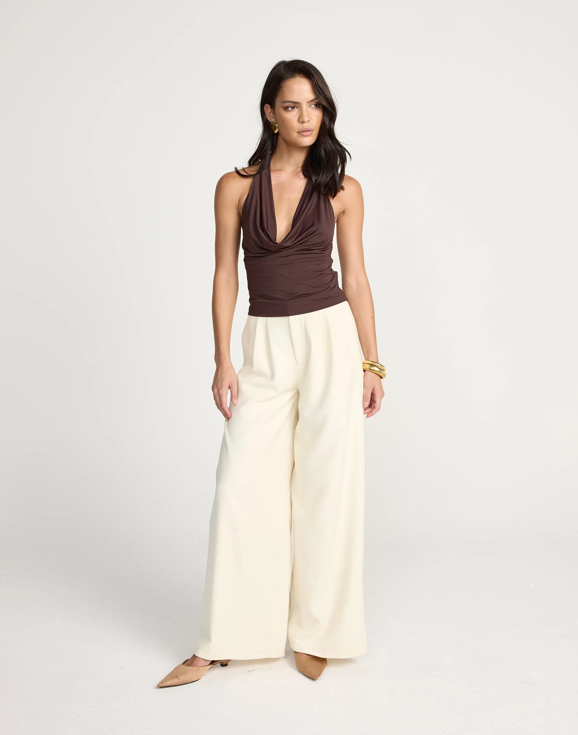 Dreams Top (Chocolate) sold by Charcoal Clothing product image thumbnail 4