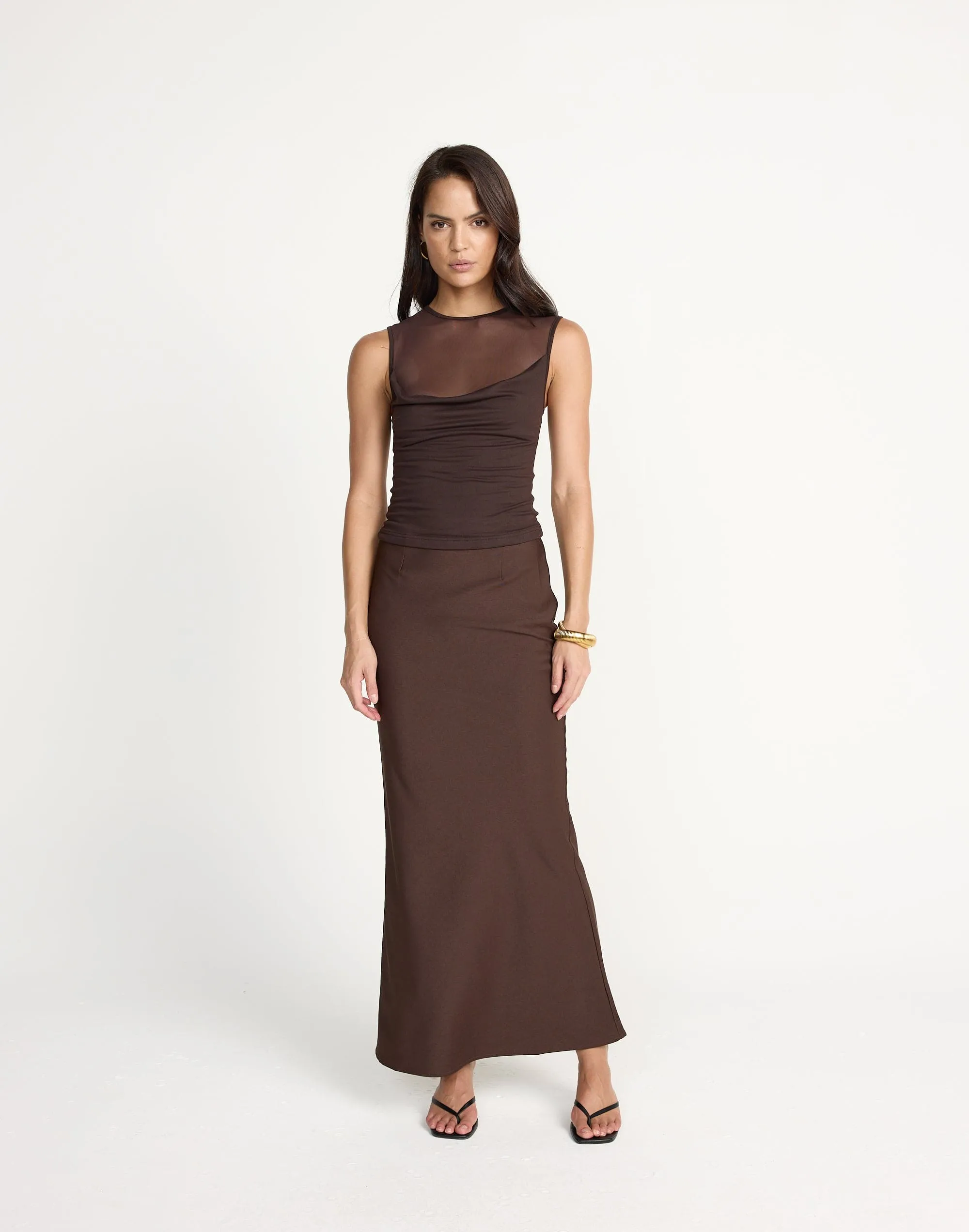 Amour Top (Chocolate) sold by Charcoal Clothing product image thumbnail 3