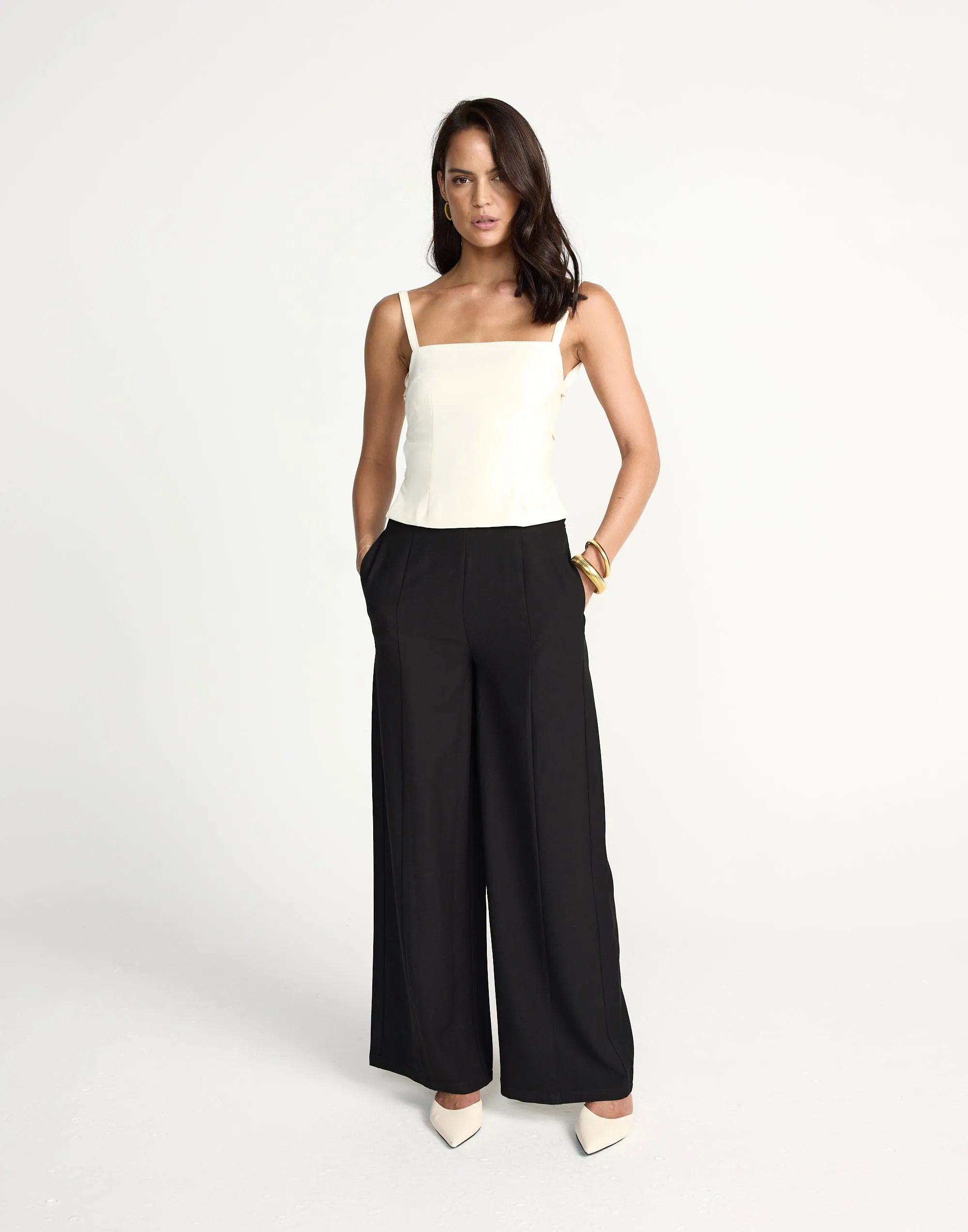 Paint The Town Top (Cream) sold by Charcoal Clothing