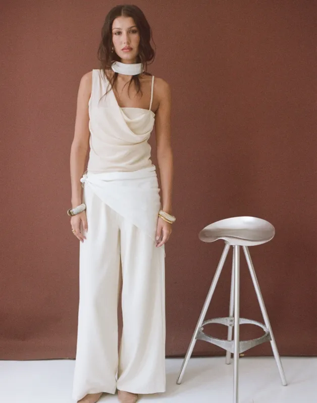 Bethany Pants (Cream) sold by Charcoal Clothing