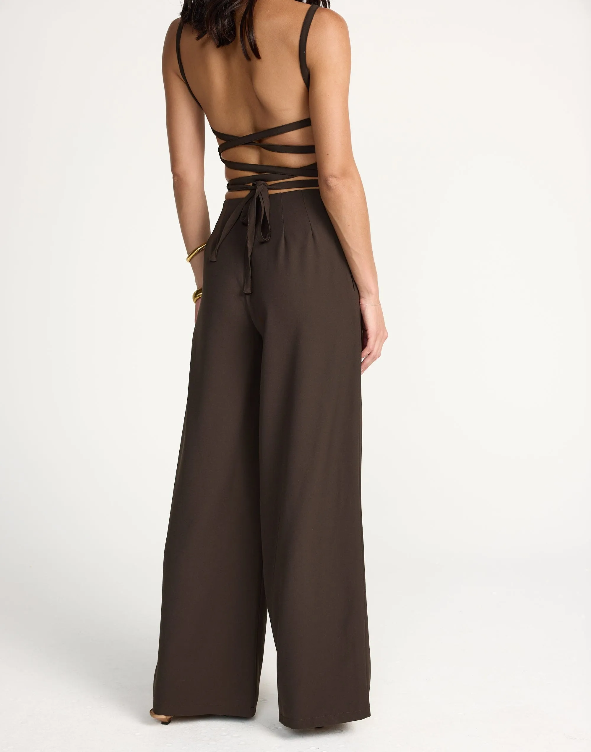 Bethany Pants (Chocolate) sold by Charcoal Clothing product image thumbnail 2