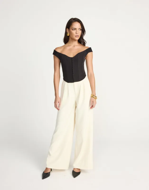 Fabian Corset (Black) sold by Charcoal Clothing