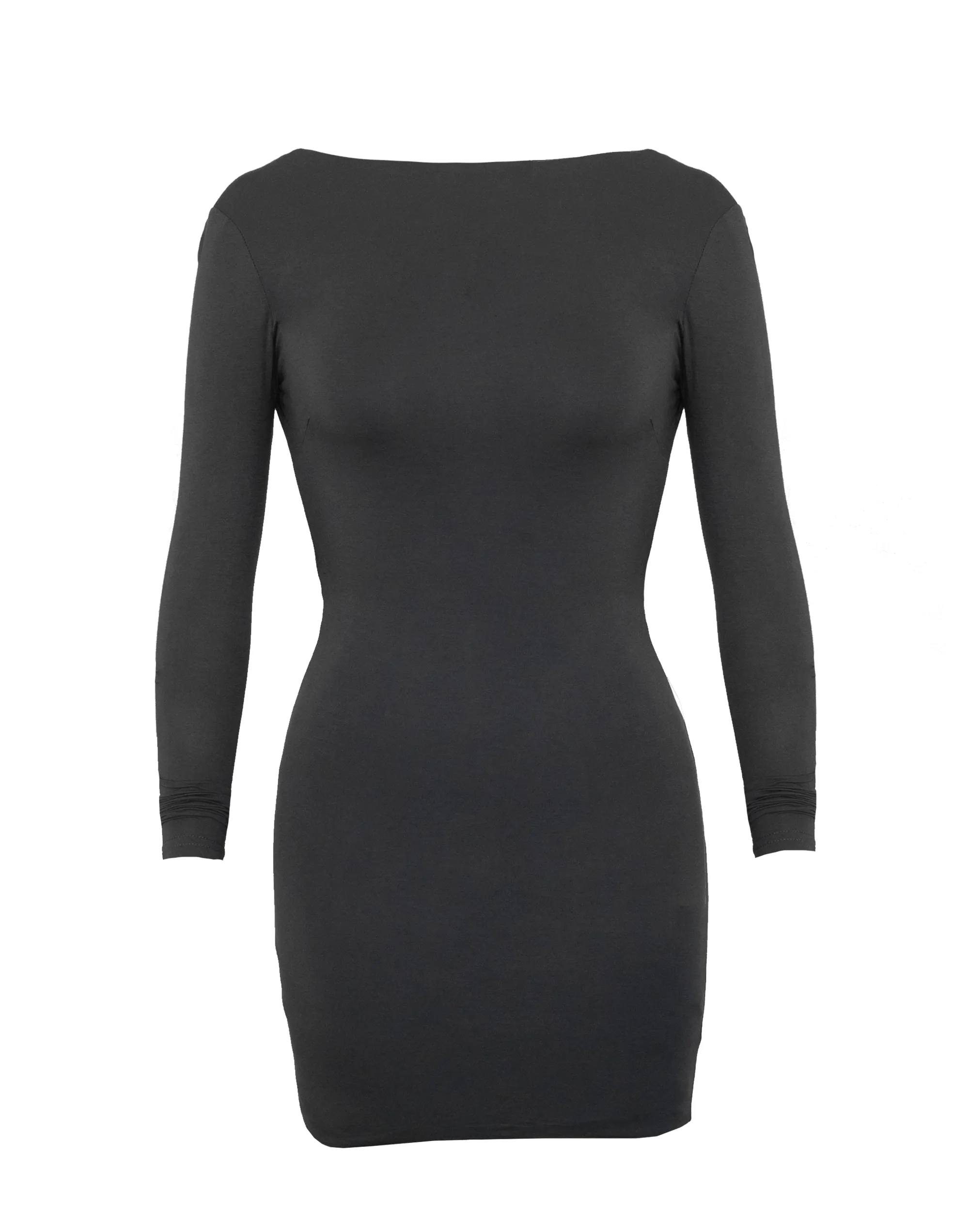 Luna Long Sleeve Mini Dress (Charcoal) sold by Charcoal Clothing product image thumbnail 5
