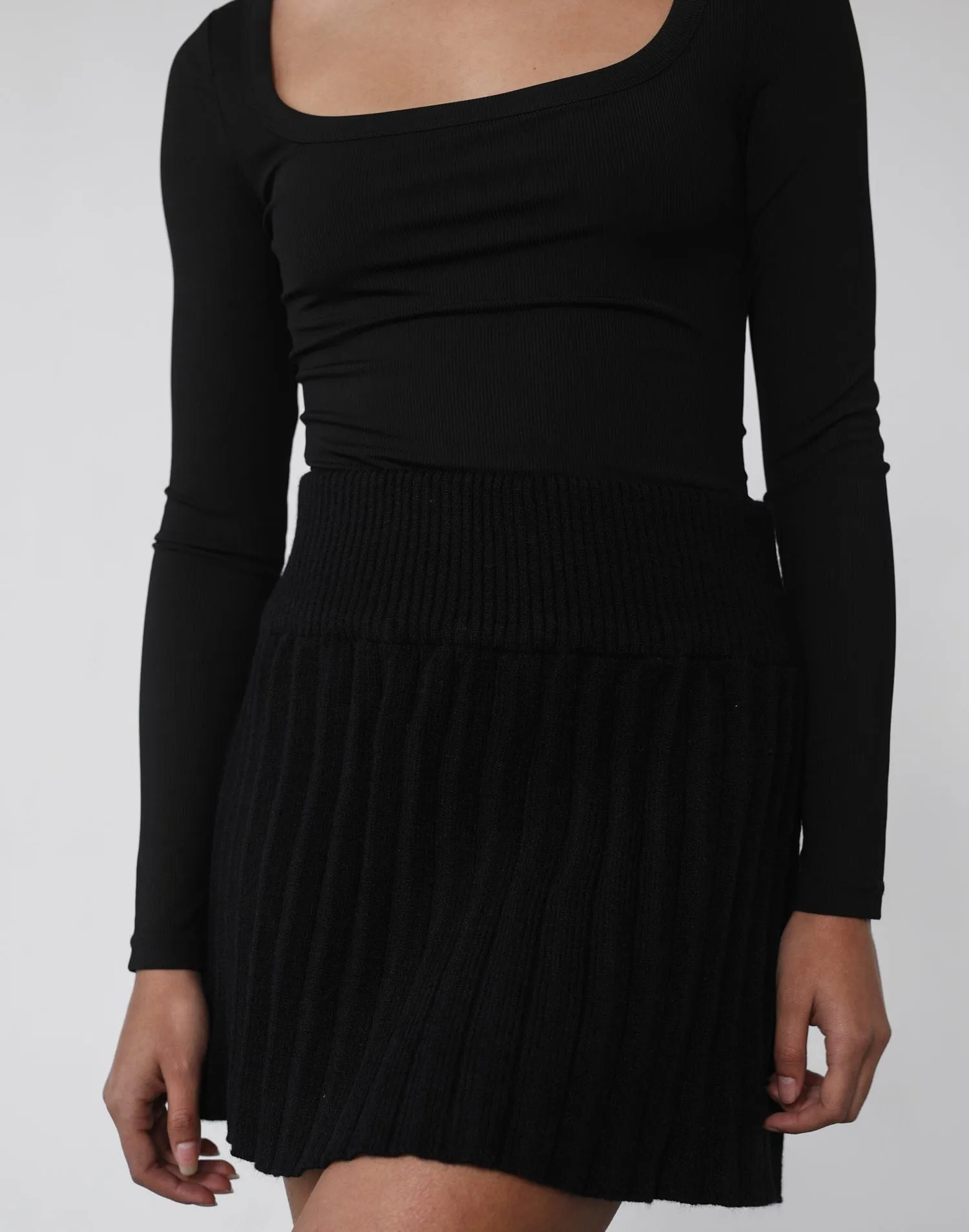 Dia Mini Skirt (Black) sold by Charcoal Clothing product image thumbnail 5