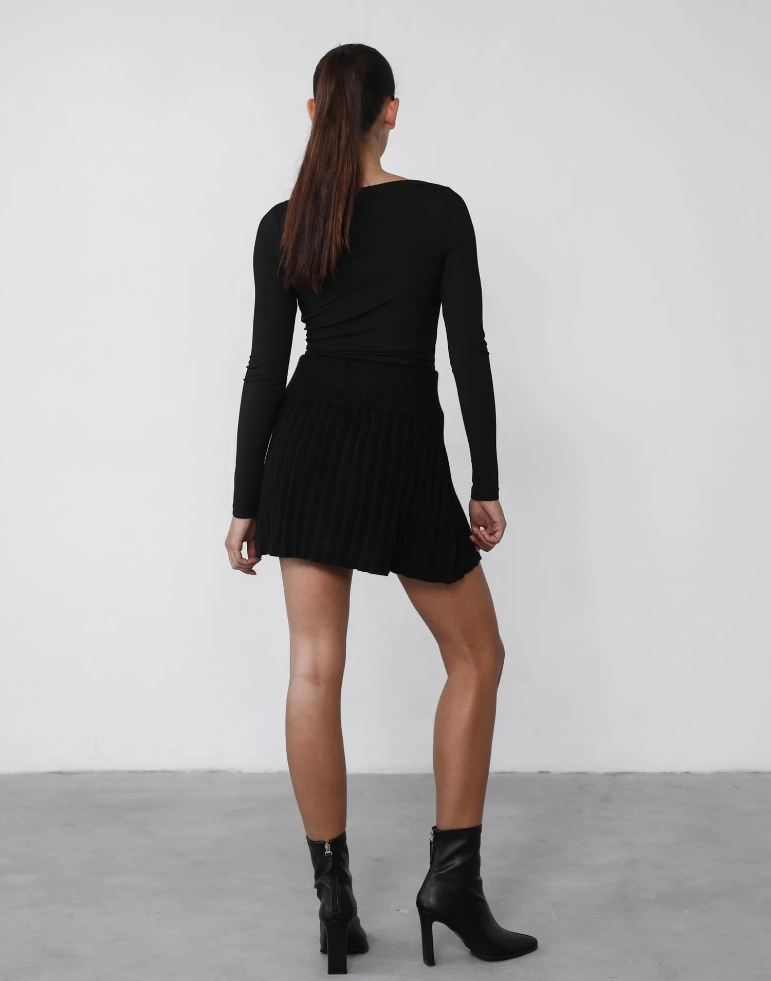 Dia Mini Skirt (Black) sold by Charcoal Clothing product image thumbnail 2