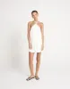 Olin Mini Dress (White) sold by Charcoal Clothing