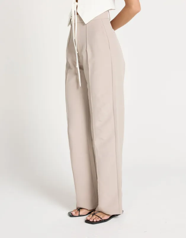 Colden Pants (Mushroom) sold by Charcoal Clothing