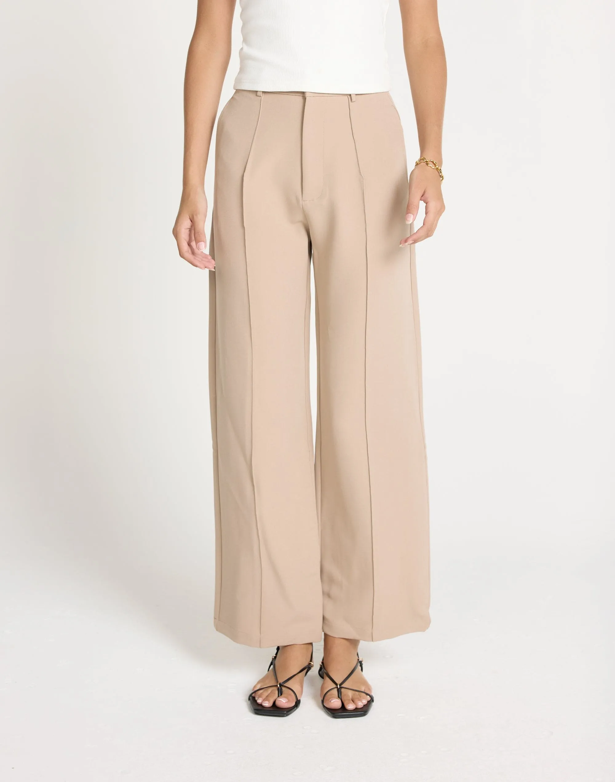 Colden Pants (Beige) - Petite sold by Charcoal Clothing product image thumbnail 2